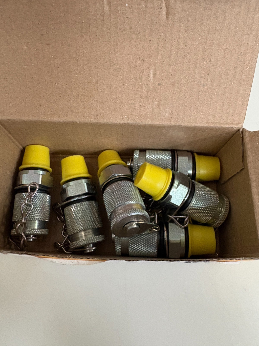 LOT OF 6 PARKER ERMETO DIAGNOSTIC FITTING EMA3/9/16UNFCF4