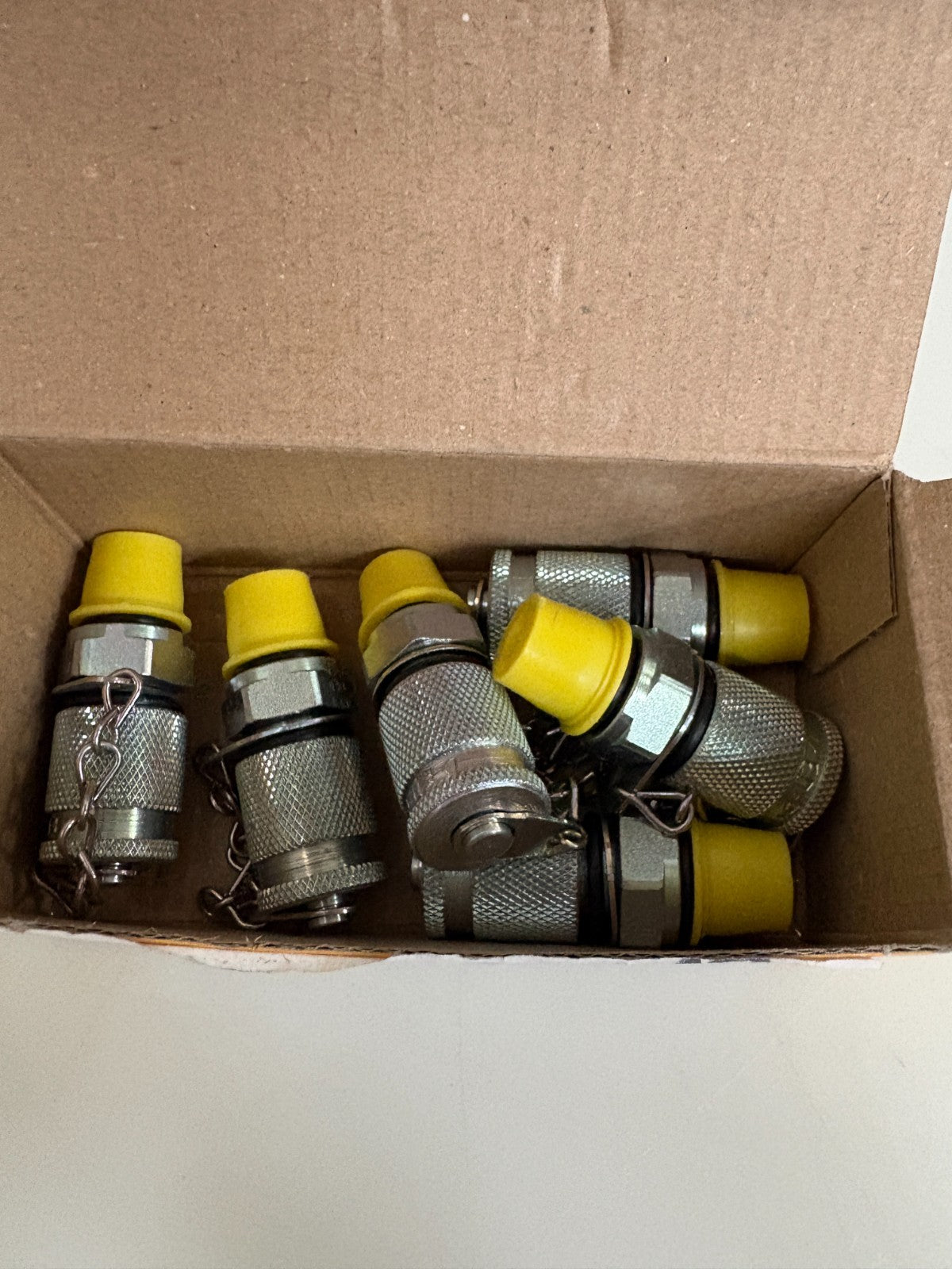 LOT OF 6 PARKER ERMETO DIAGNOSTIC FITTING EMA3/9/16UNFCF4
