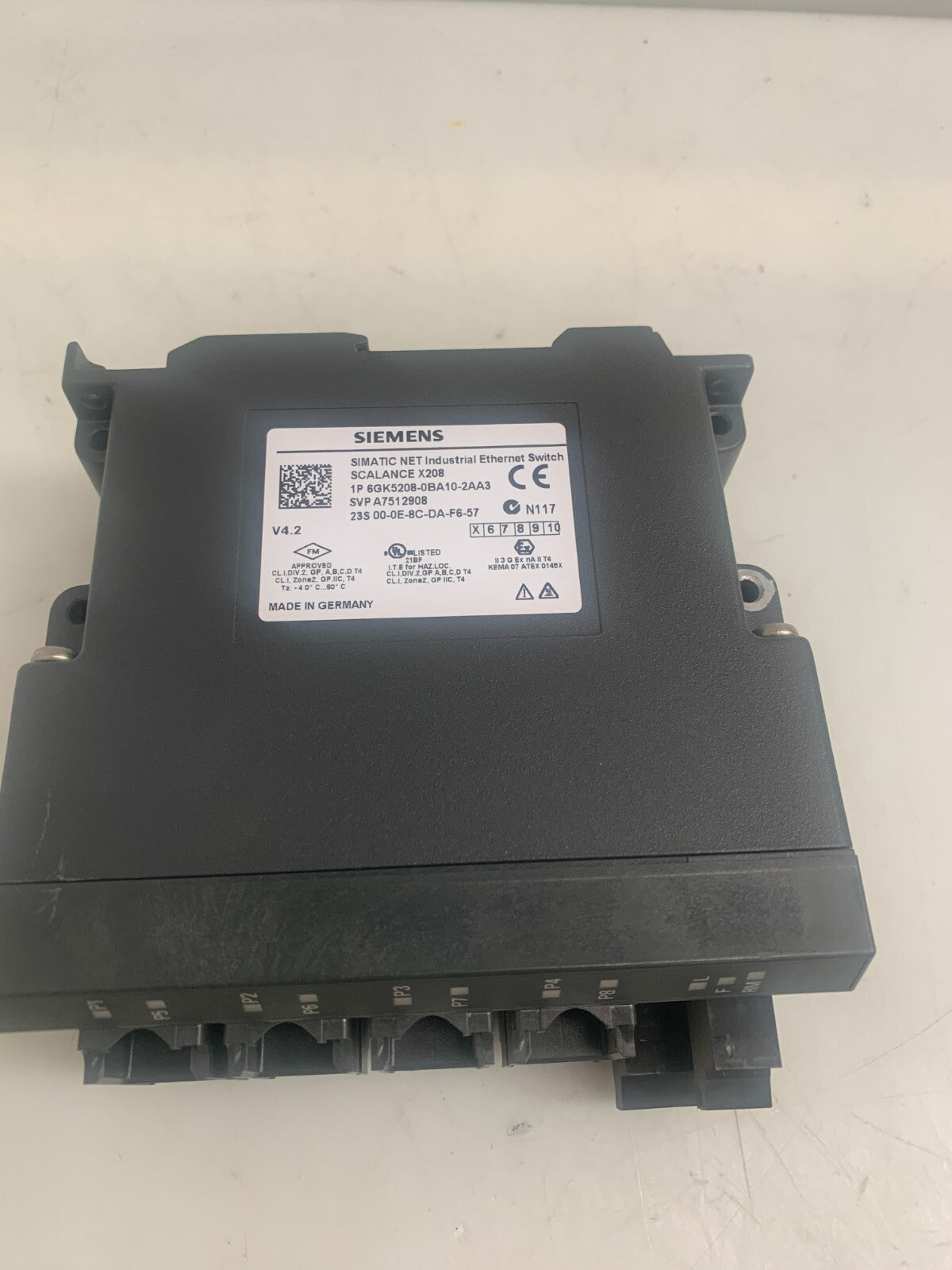 SIEMENS / SIMATIC Net Scalancex208   Coupler Module 6GK5208-0BA10-2AA31
