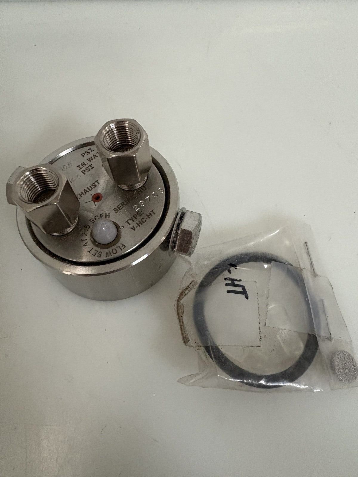HASTELLOY -C DIAPHRAGM FLOW METER TYPE V-HC-HT