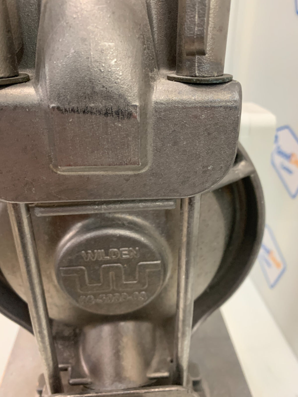 WILDEN M-2 Diaphragm Pump w 02-5000-03 liquid chamber w/ Part No. 86 316SS