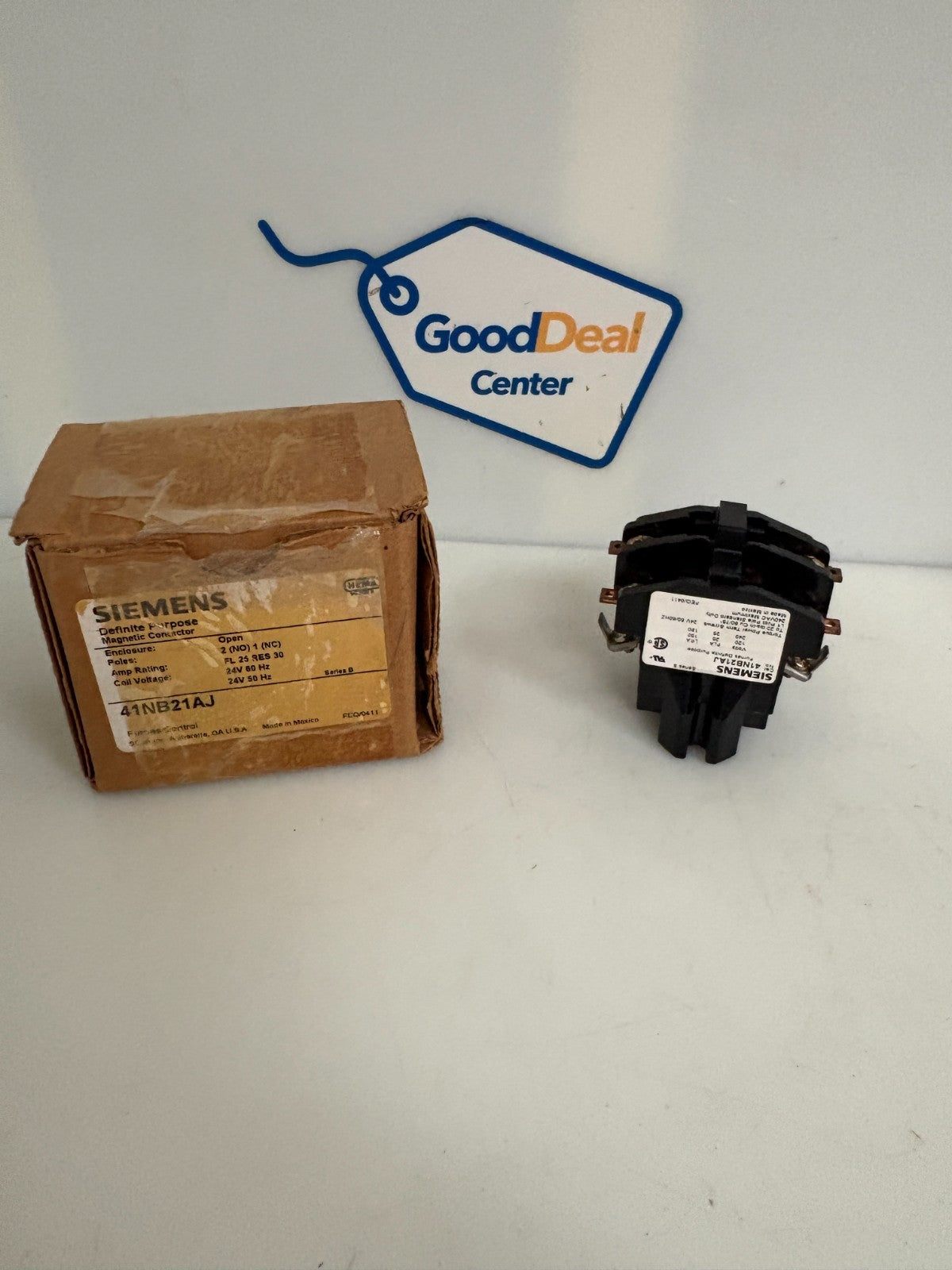 SIEMENS DEFINITE PURPOSE MAGNETIC CONTACTOR 41NB21AJ