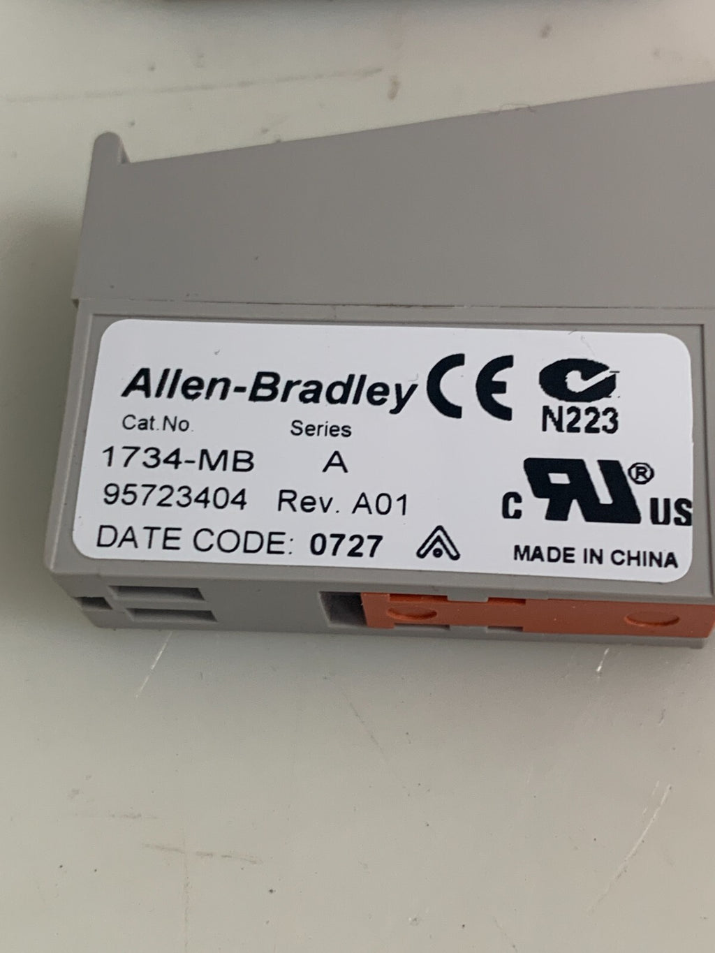 LOT OF 3 ALLEN-BRADLEY INPUT MODULE 1734-MB A