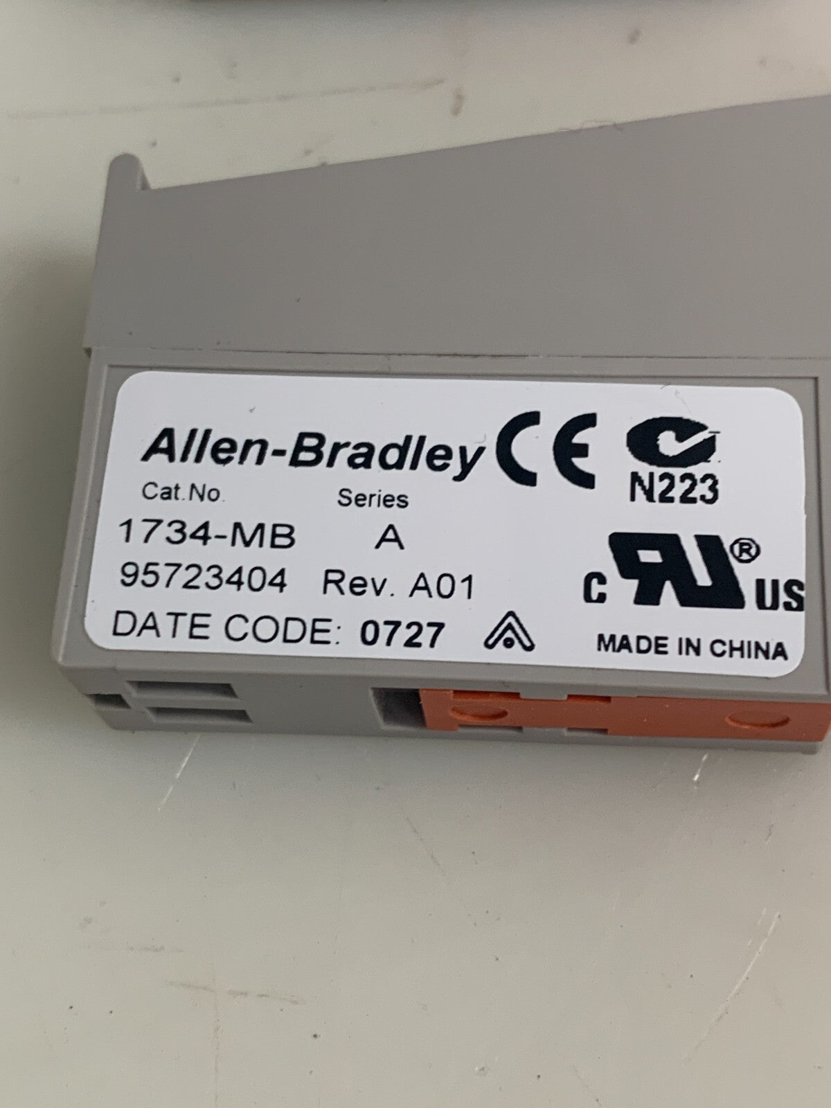 LOT OF 3 ALLEN-BRADLEY INPUT MODULE 1734-MB A