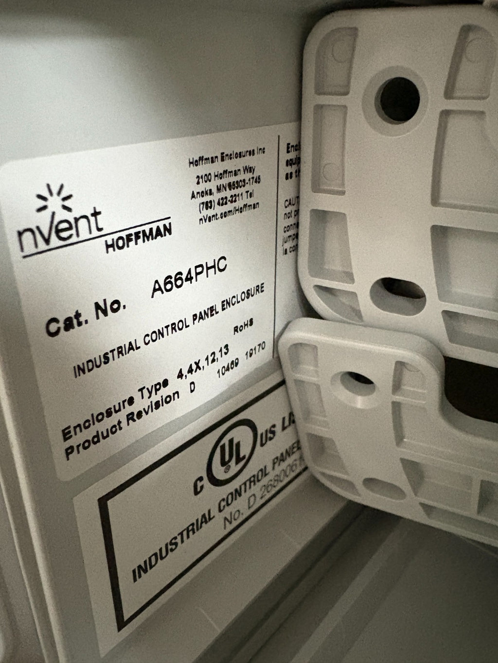 NVENT HOFFMAN PANEL ENCLOSURE A 664 PHC