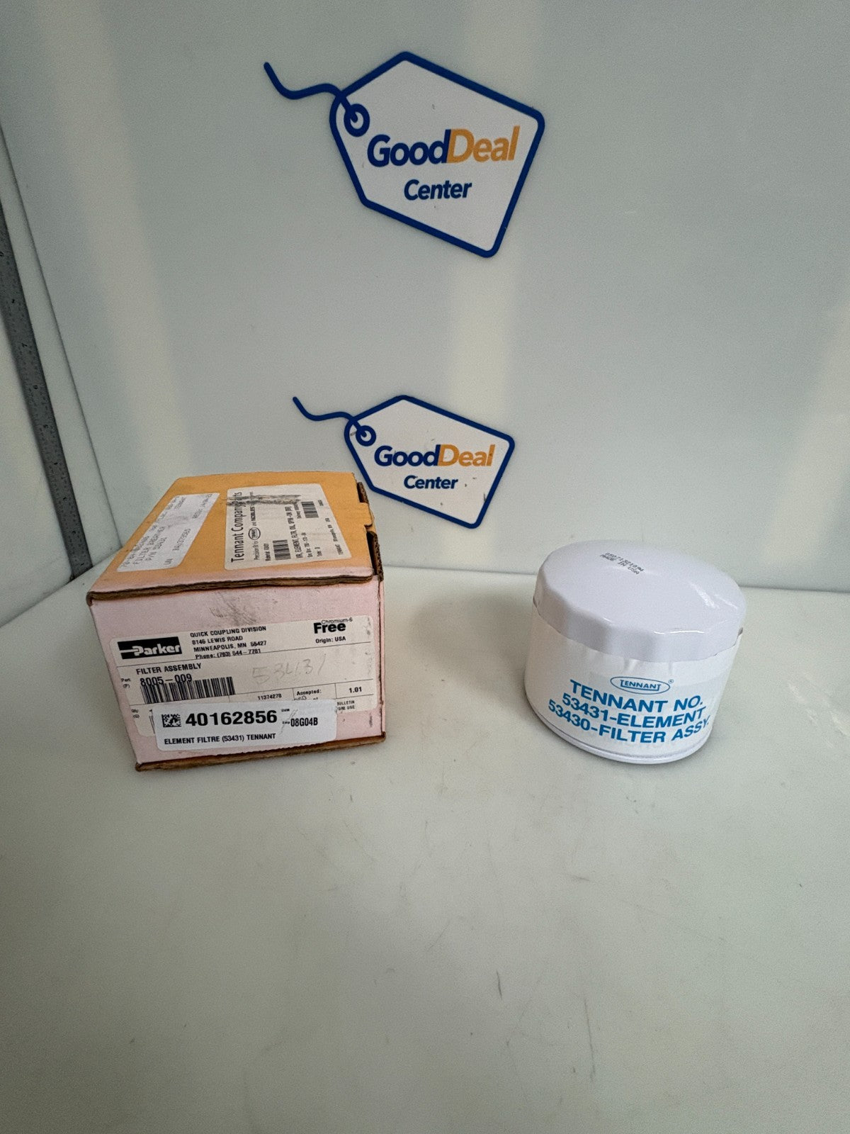 PARKER FILTER ASSY 8005-009 TENNANT FILTER BREATHER 534310