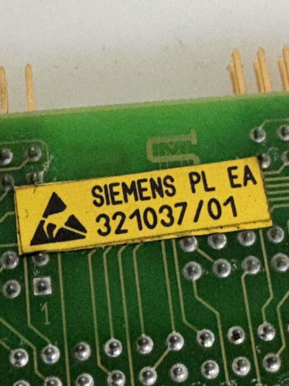 SIEMENS BACKPLANE 00321037/01
