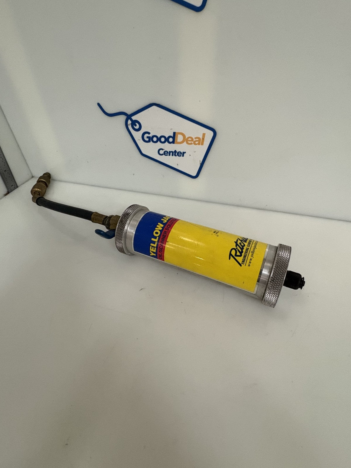 RITCHIE ENG. YELLOW JACKET OIL/SCANNER SOLUTION INJECTOR 4OZ CAPACITY