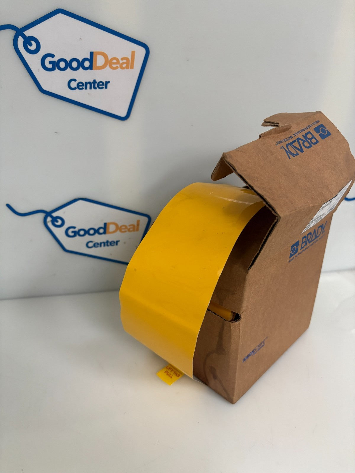 BRADY TOUGH STRIPE TAPE FLOOR MARKING 3" X 100' YELLOW #104342 Y11653700