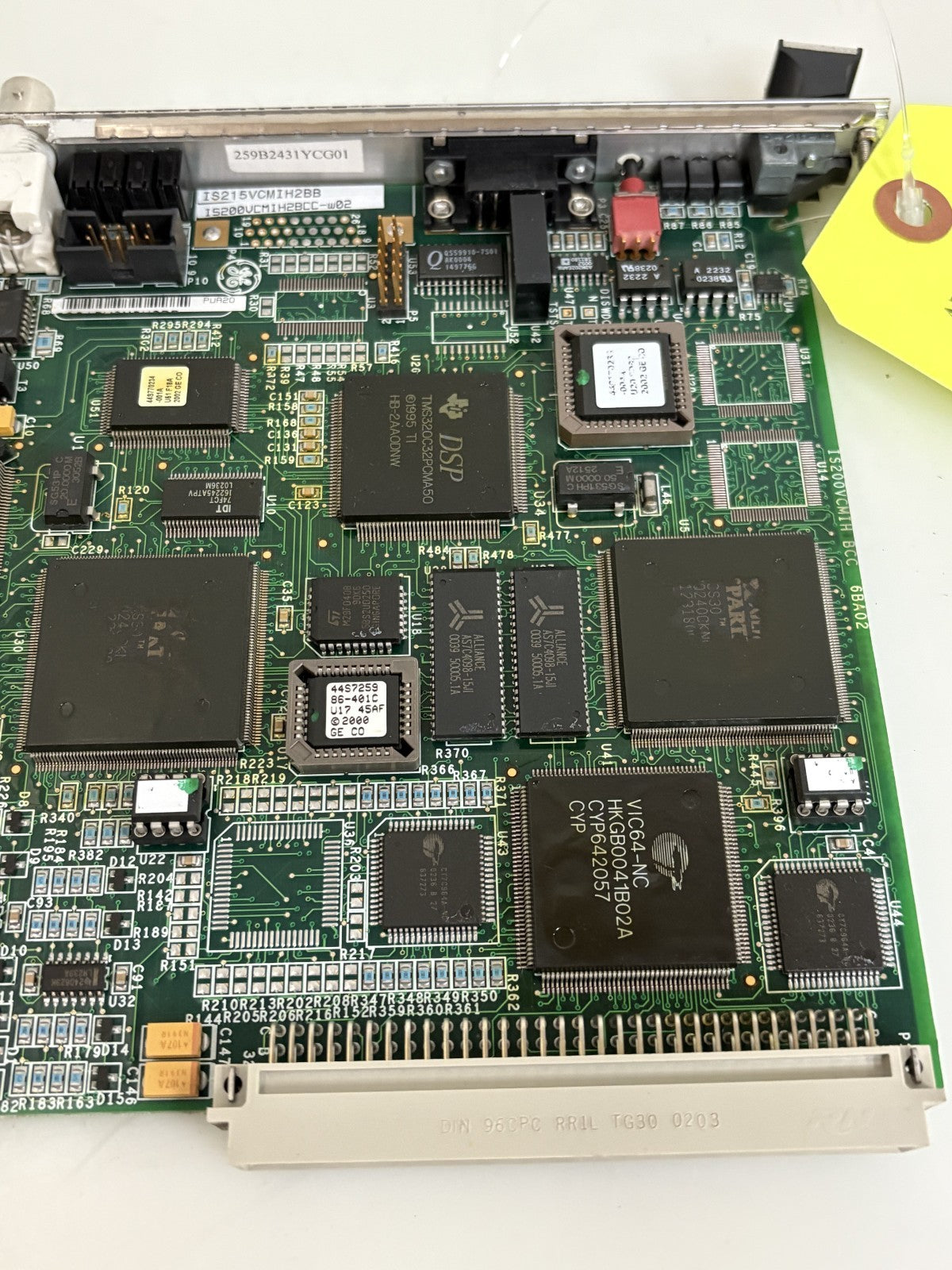 GENERAL ELECTRIC MASTER CONTROLLER CIRCUIT BOARD IS200VCM1H2BCC-W02