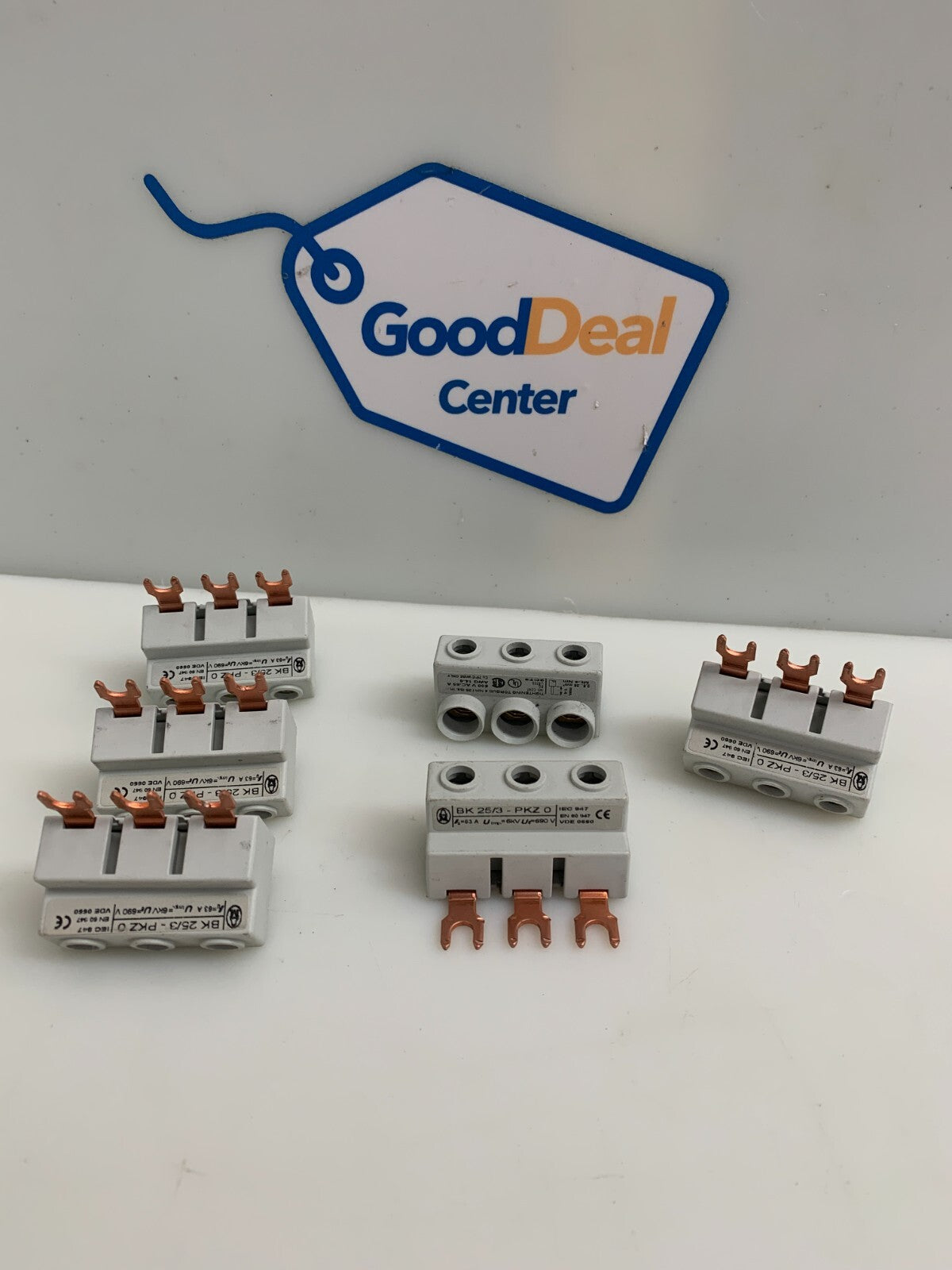 MOELLER  Terminal Adaptor  BK25/3-PKZ0  (Lot of 6)0