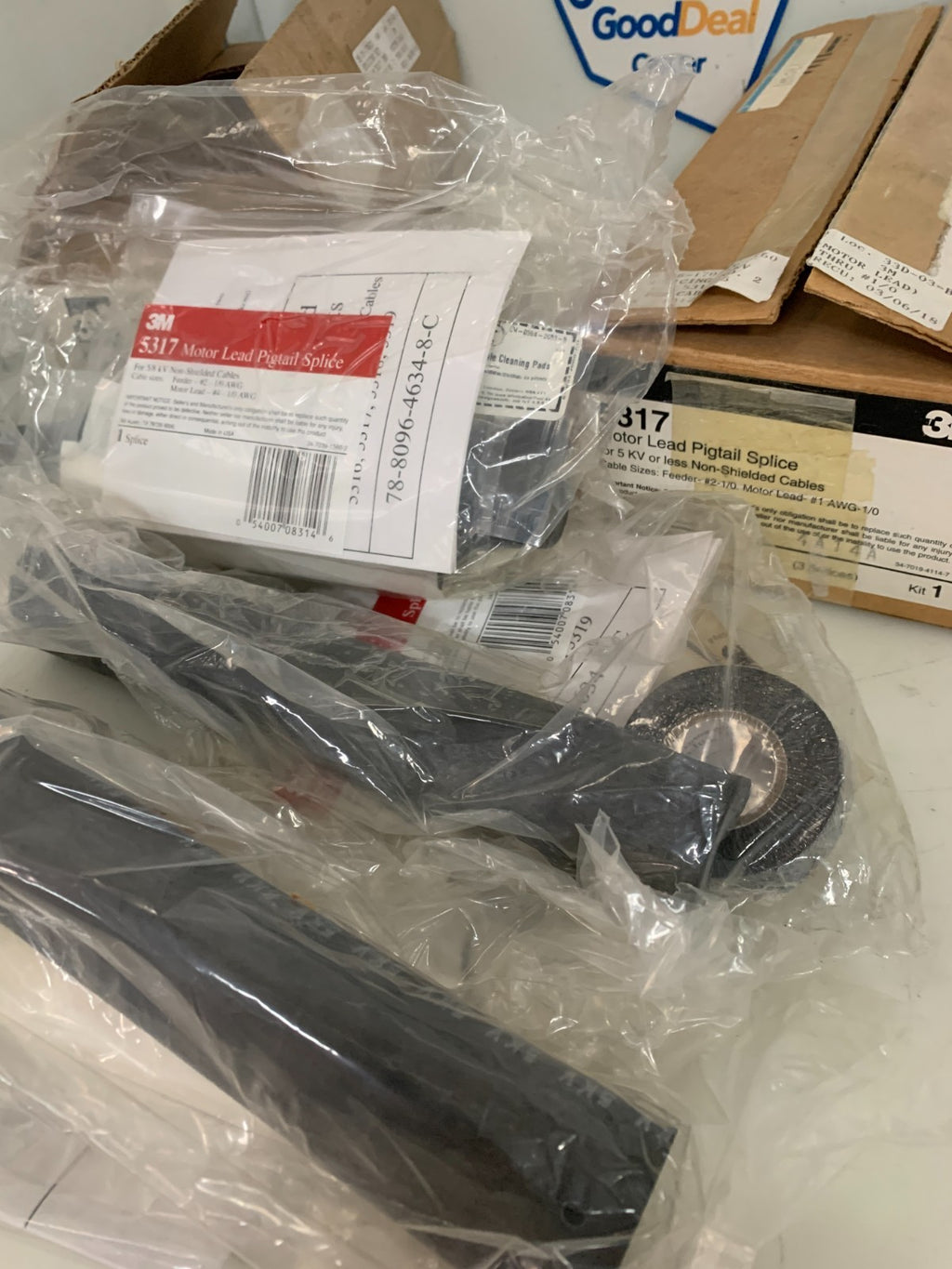 LOT OF 2  3M MOTOR LEAD PIGTAIL SPLICE #53173