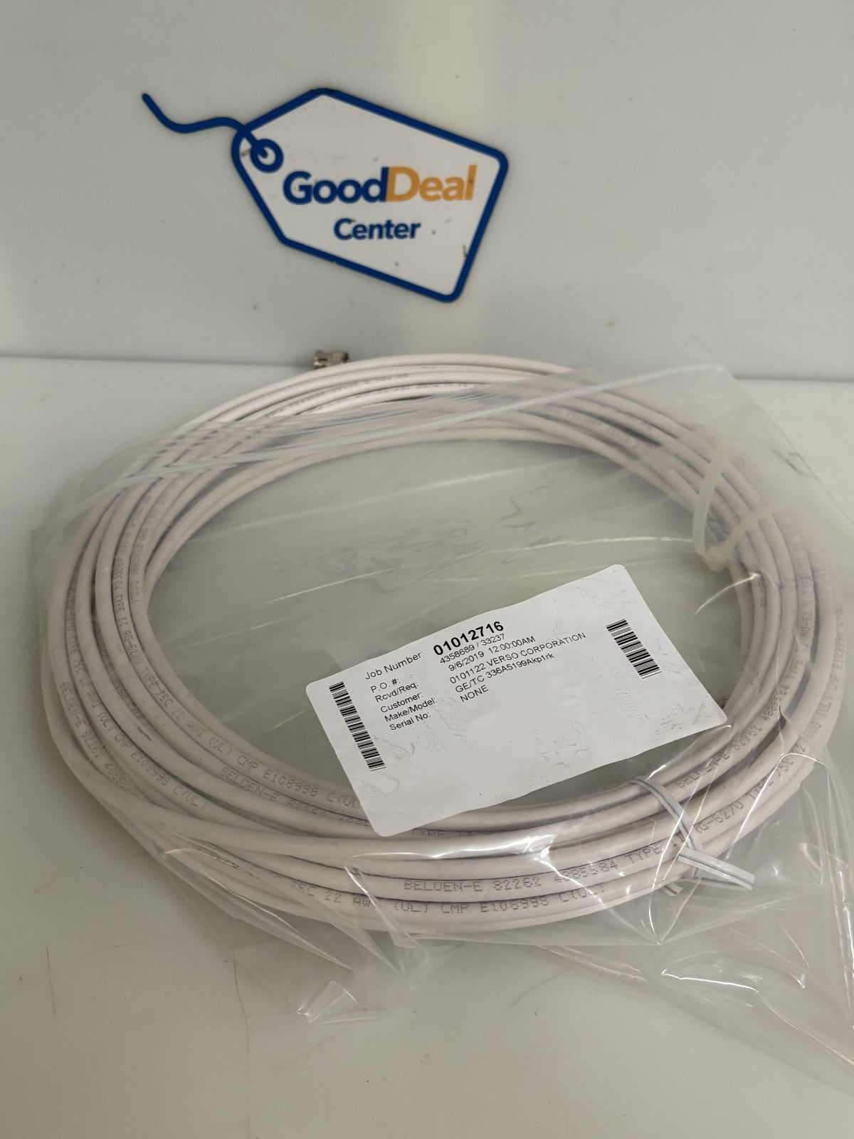 BELDEN GE/TC COMMUNICATION CABLE 50' 336A5199 AKP1RK0