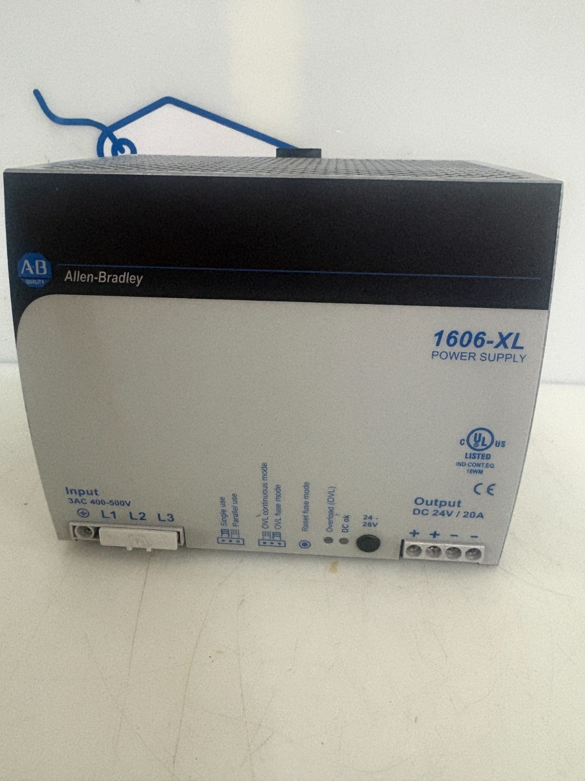 ALLEN BRADLEY POWER SUPPLY 1606-XL48E-3W 1