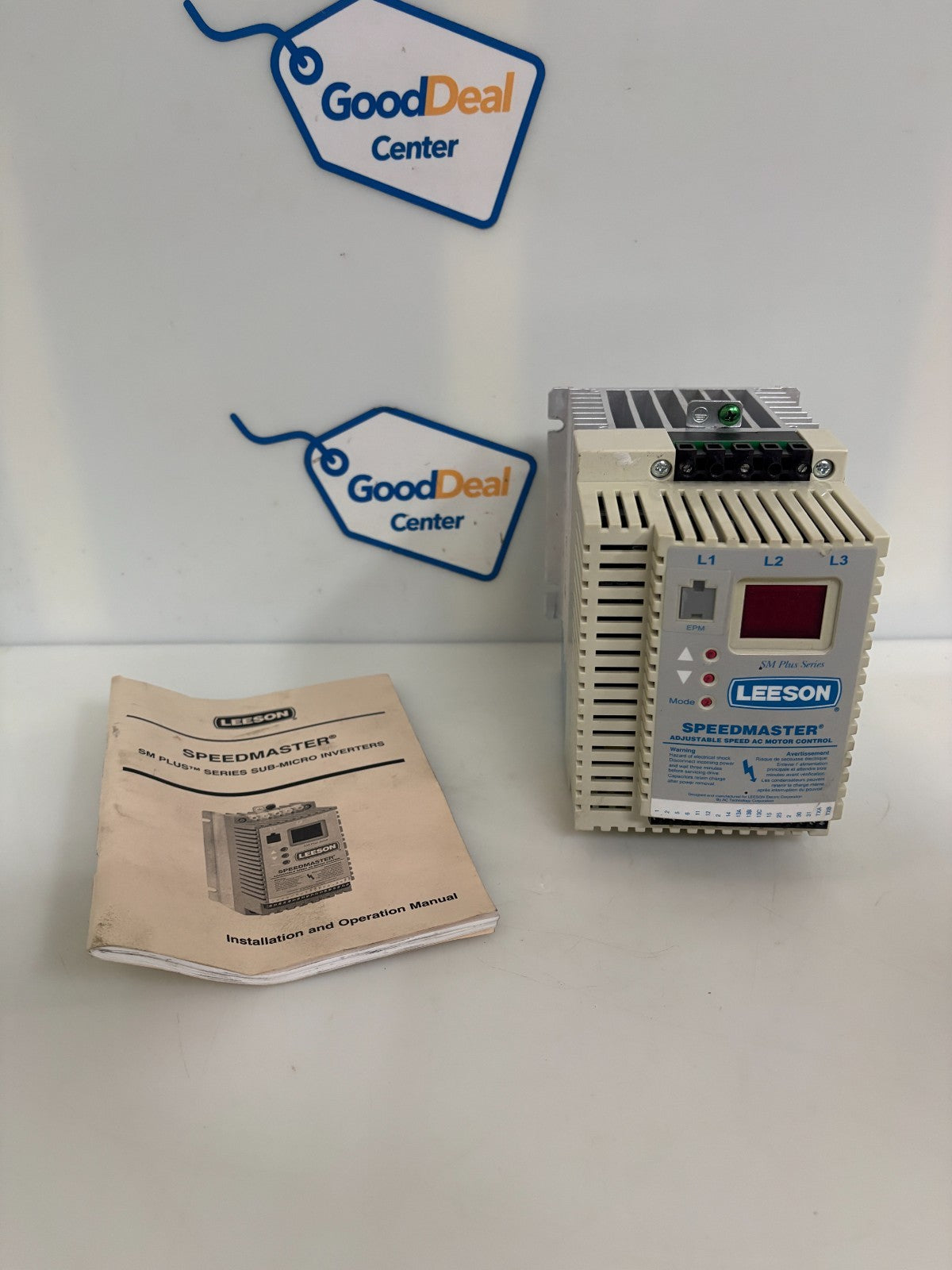 LEESON 5HP SPEED MASTER ADJUSTABLE SPEED AC MOTOR CONTROL SF06 174448.00