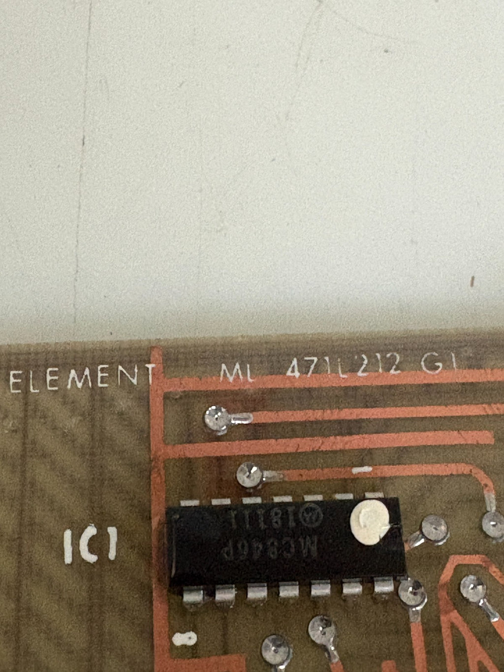 GE FANUC LOGIC ELEMENT ML471L212 G1 IC 3600VLEB1A2