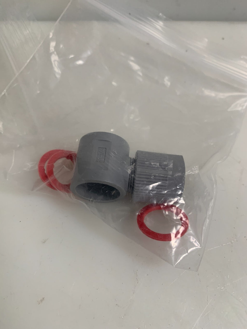 LOT OF 2 HP SCITEX SINGLE BANJO ADAPTOR 10 1/4 DIA #344000606