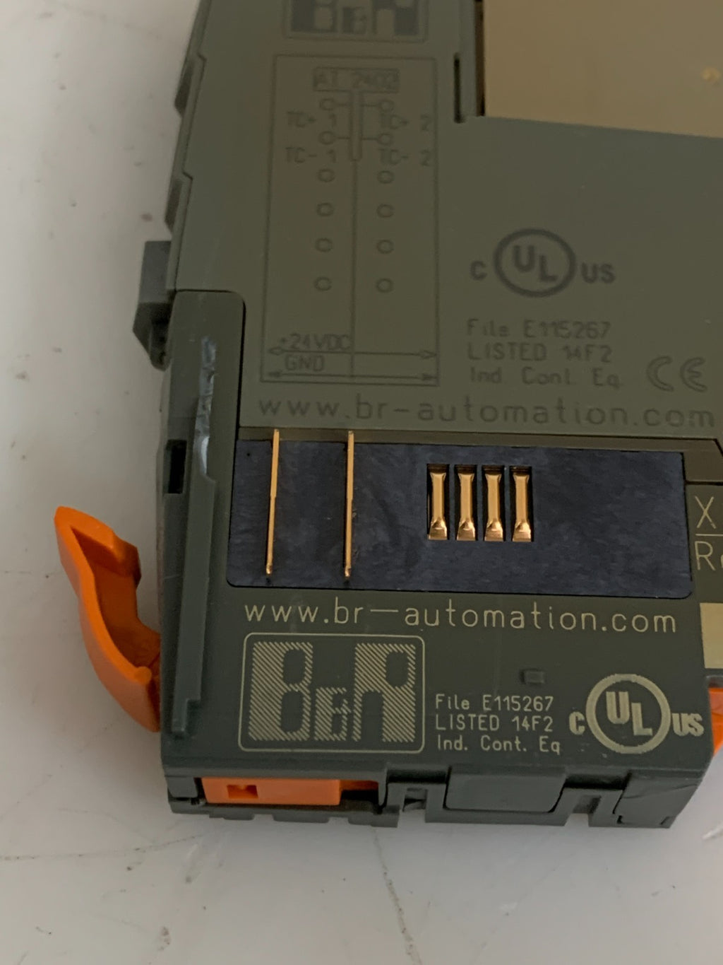 B & R TEMPERATURE MODULE X 20 AT 2402 REV. 013