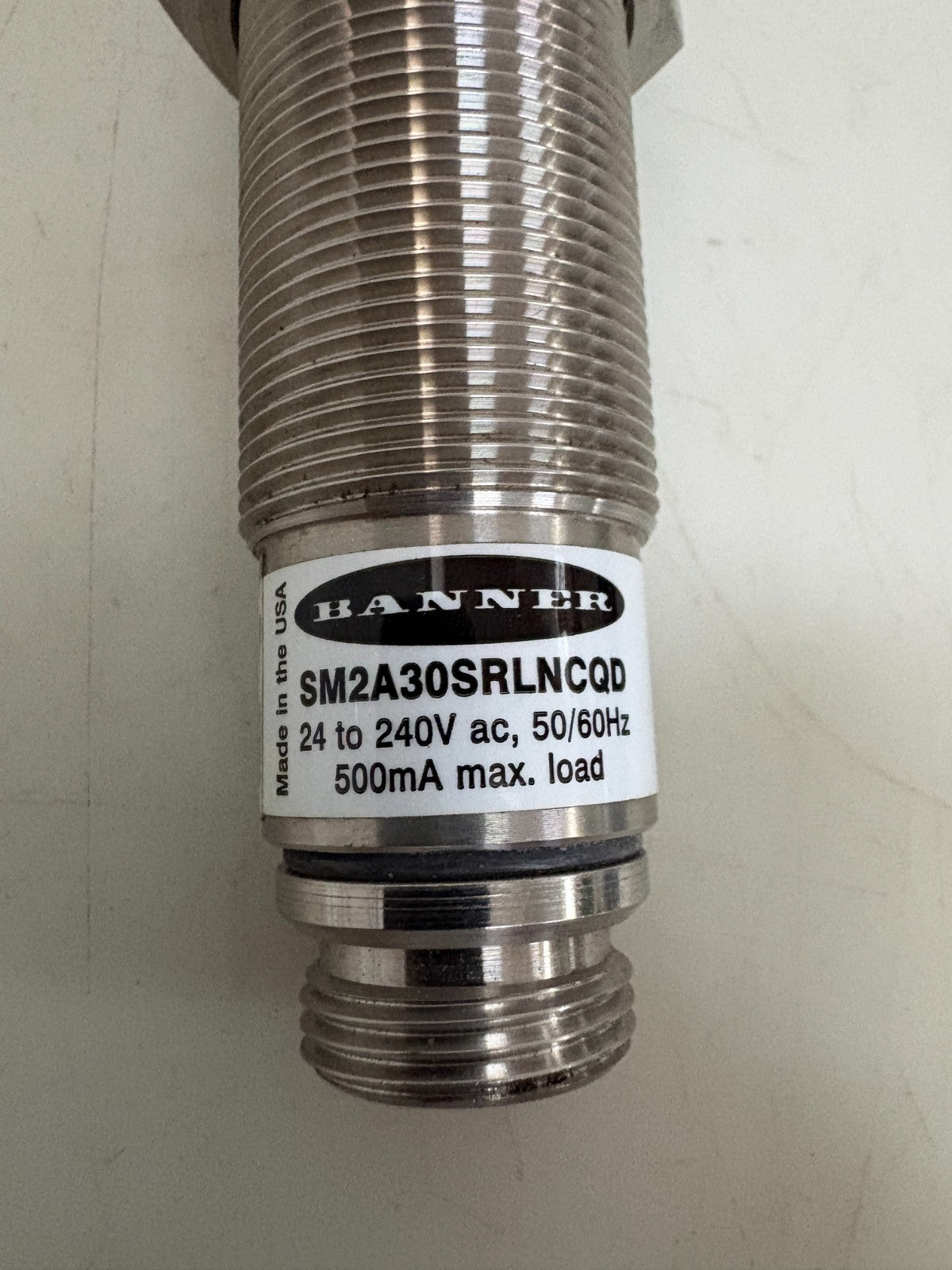 BANNER PHOTOELECTRIC SENSOR RECEIVER SM2A30SRLNCQD3