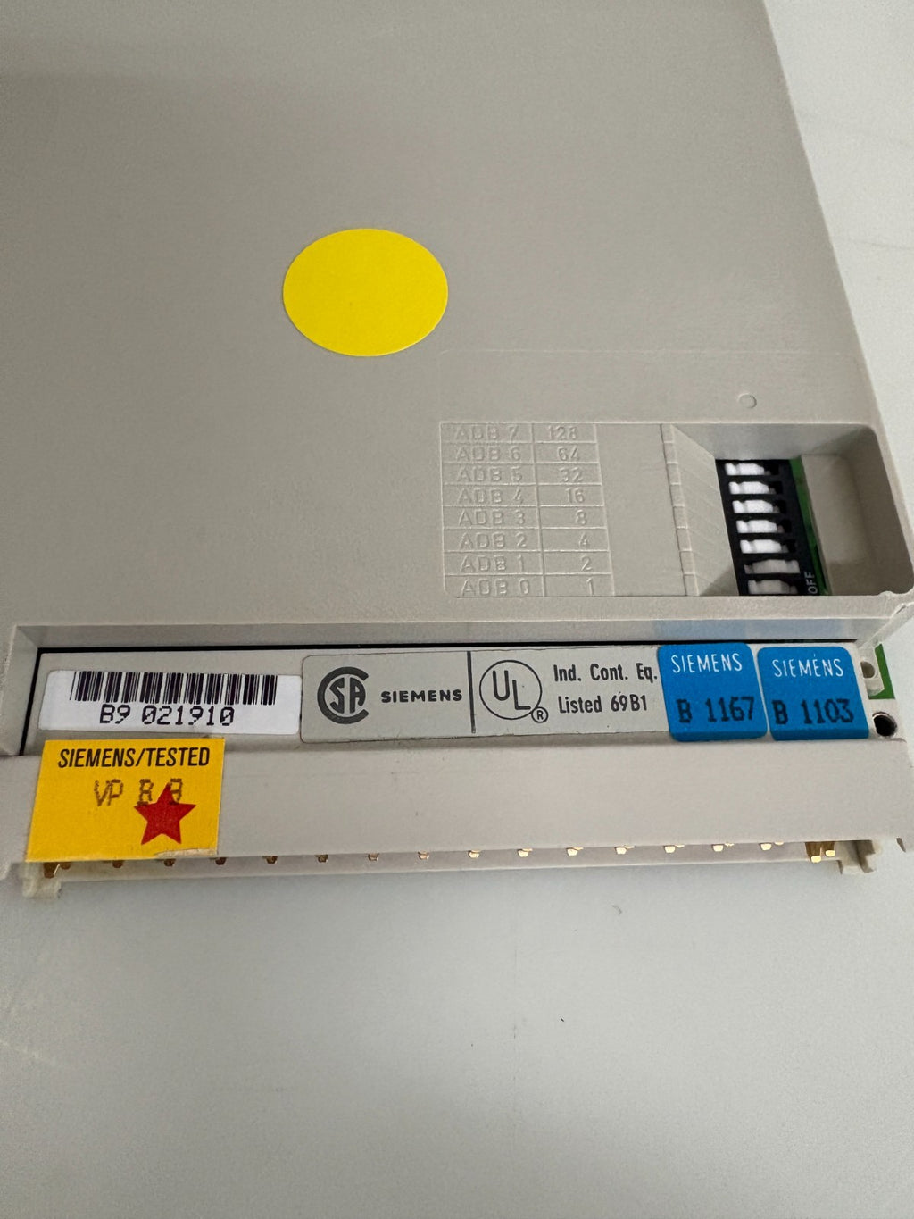 SIEMENS DIGITAL OUTPUT MODULE CARD 6ES5458-4UA124
