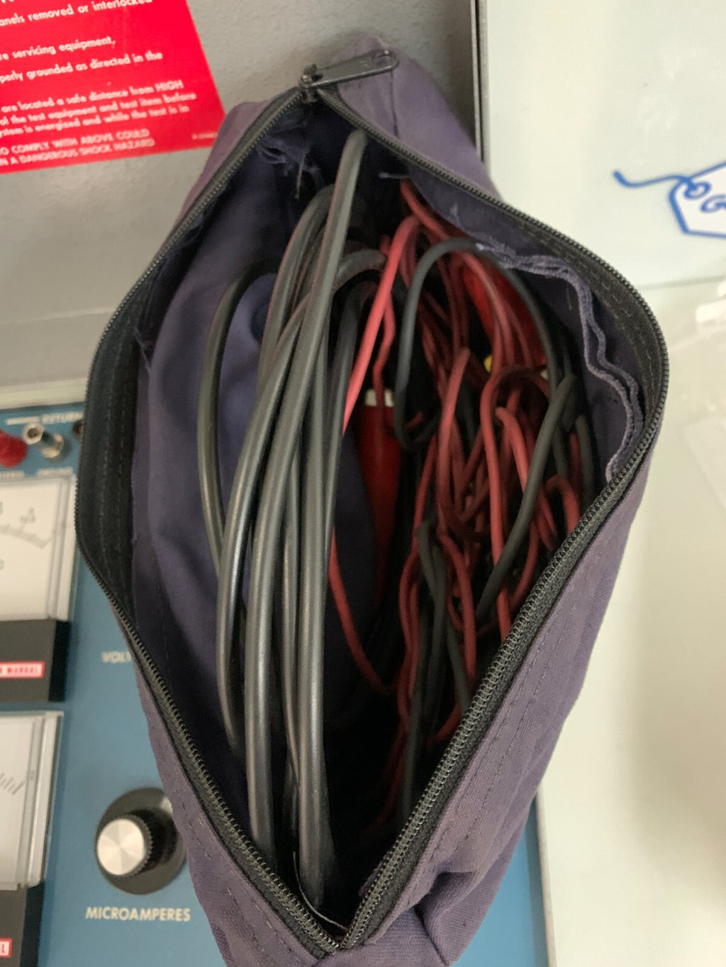 ASSOCIATED RESEARCH 5220A PORTABLE DC HYPOT COMPLETE W/CABLES & MANUAL