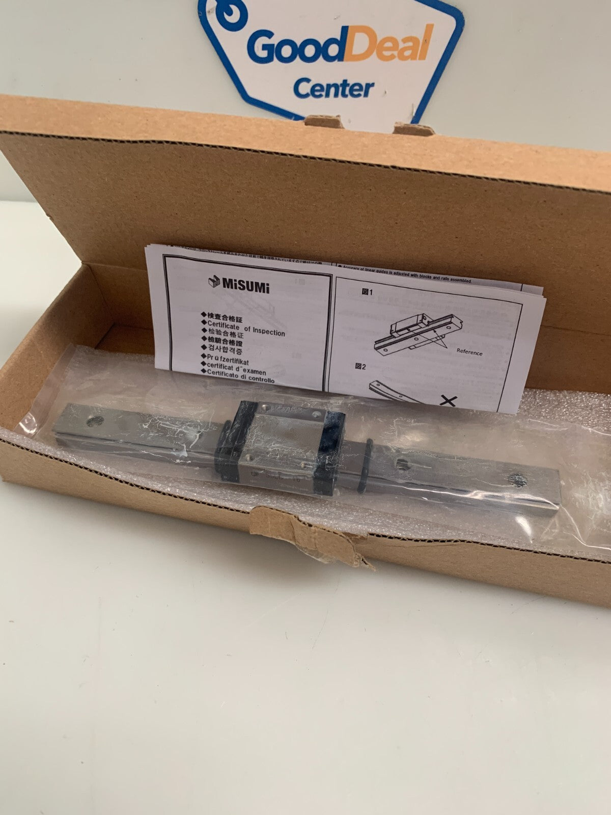 Misumi Linear Slide Guide SSEB16-190 UA-U83734-000536