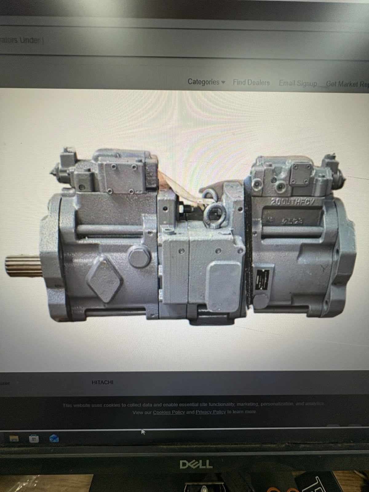 JOHN DEERE HITACHI PUMP #4689079