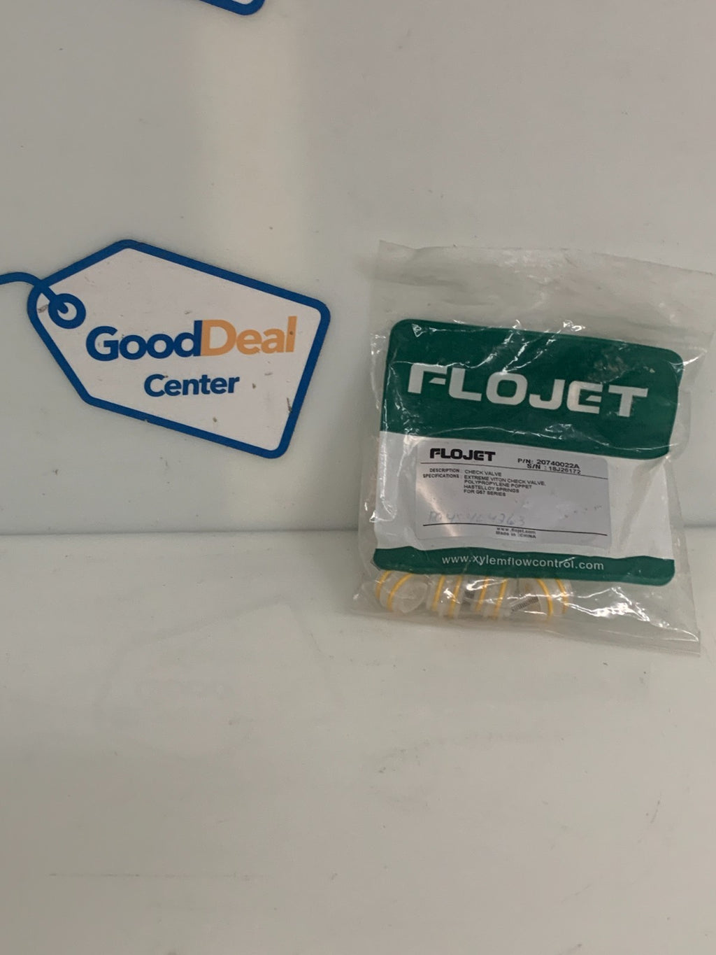 FLOJET 207 40022A CHECK VALVE BAG OF 4 G57C POLY PRO