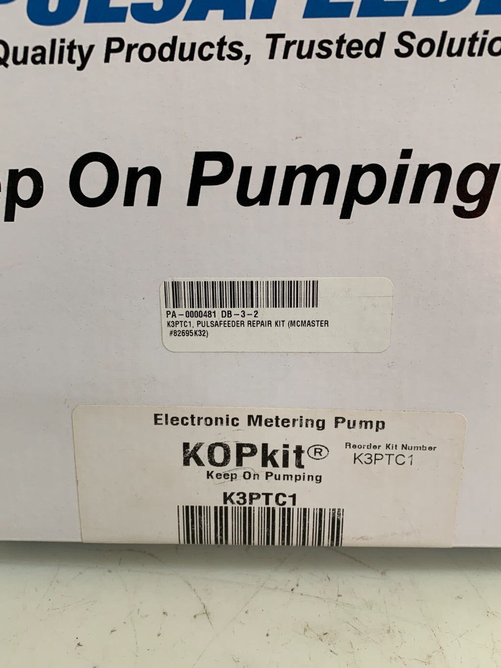PULSAFEEDER METERING PUMP KIT KOPKIT K3PTC1