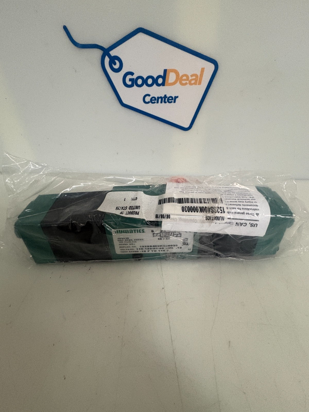 NUMATICS 150PSI SOLENOID AIR CONTROL VALVE #152SS400K0000300