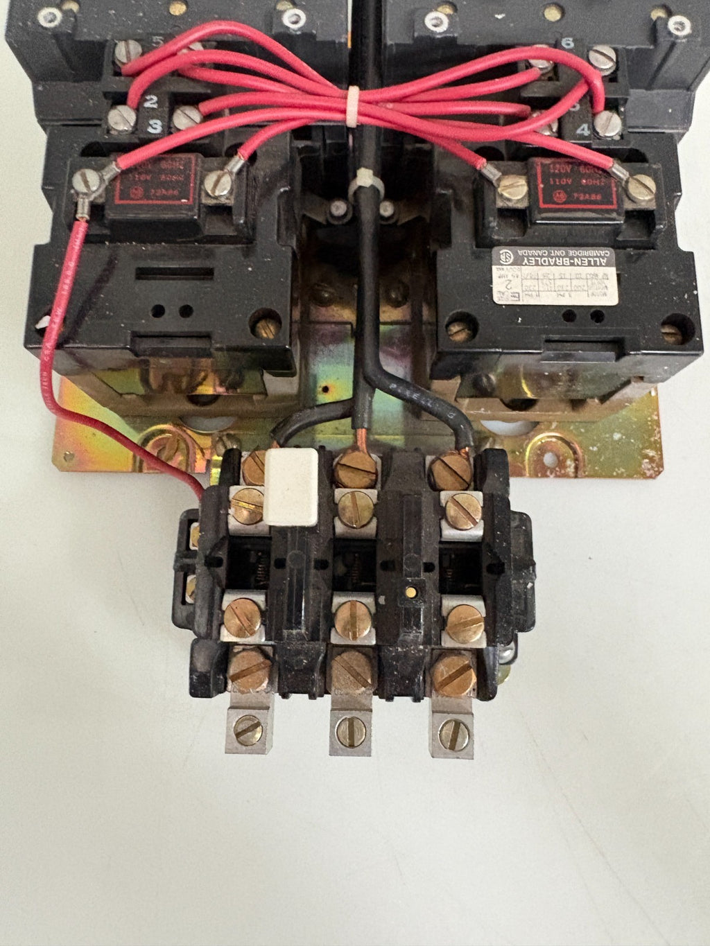 ALLEN BRADLEY REVERSING STARTER #705 SIZE E CAL 2 3