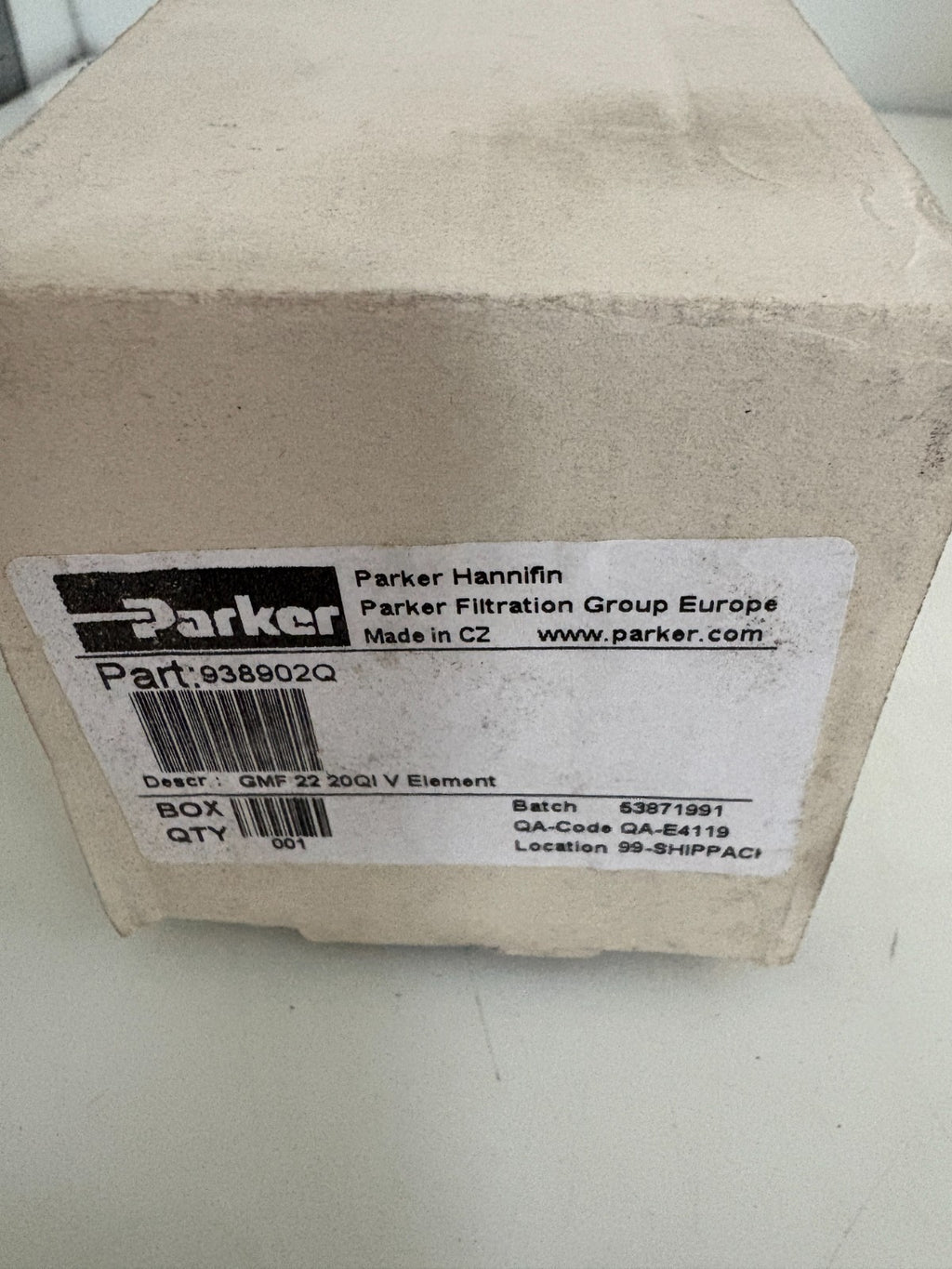 PARKER EPF FILTER 938902Q2