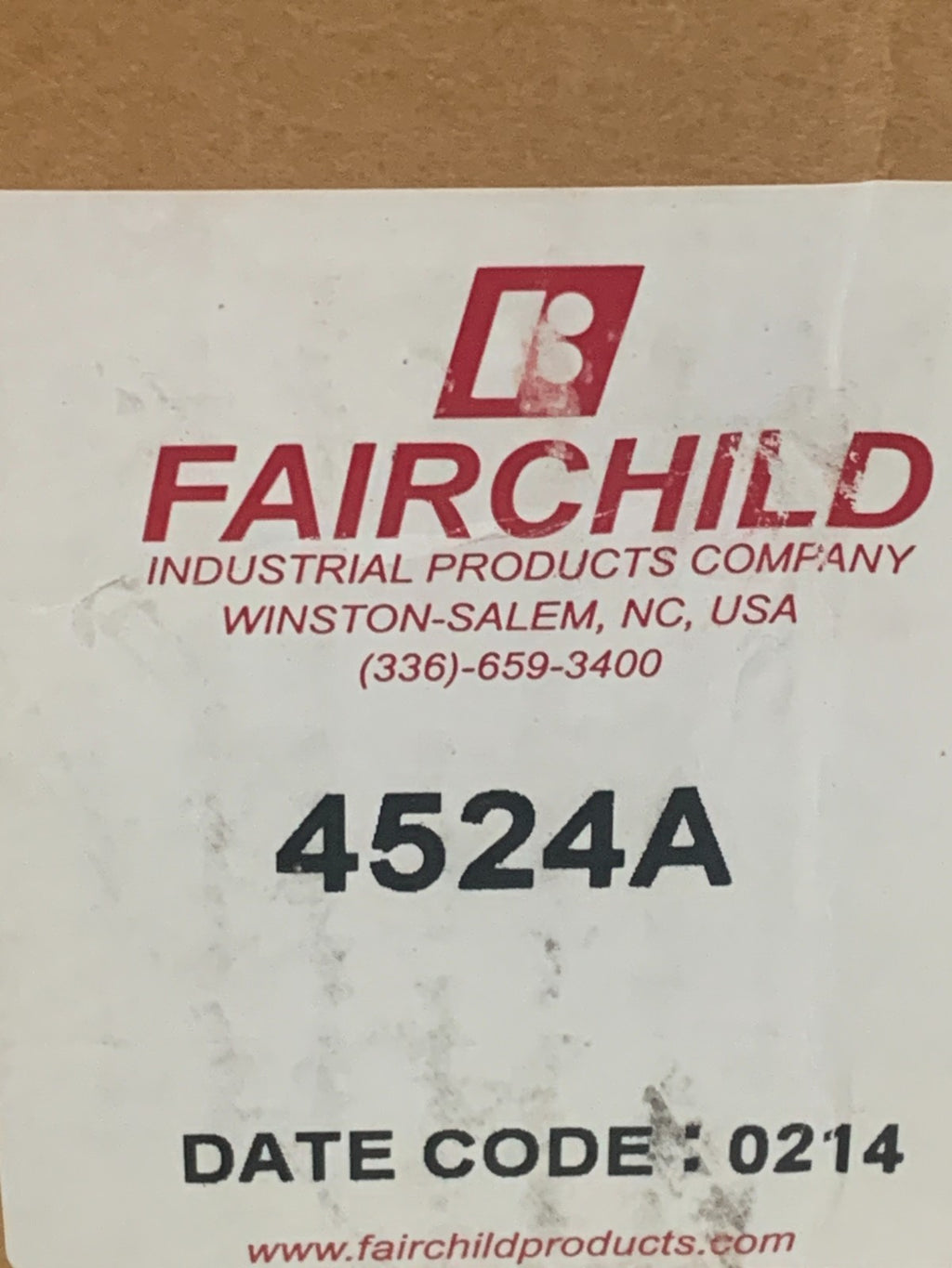 FAIRCHILD PNEUMATIC VOLUME BOOSTER #4524A3