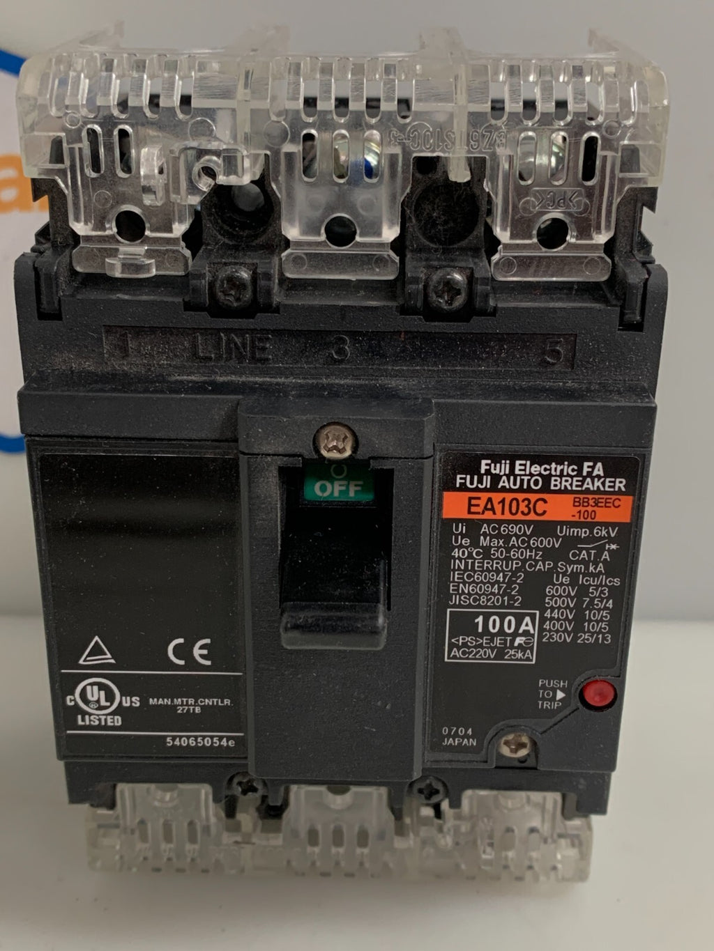 FUJI AUTO BREAKER EA103C BB3EEC-100
