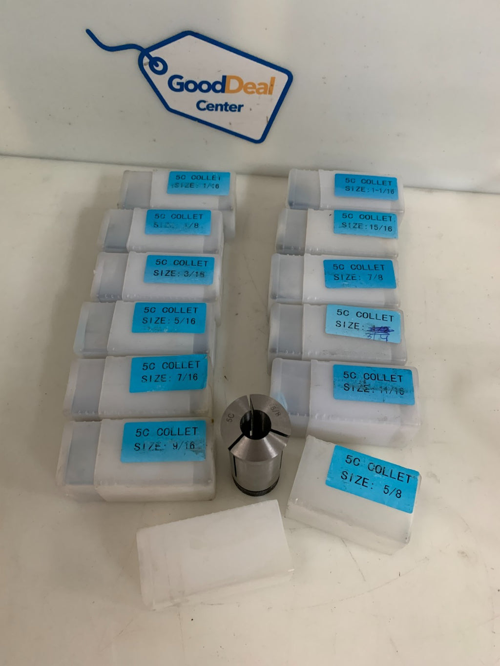 MIX LOT OF 12 5C COLLET NEW IN TUBE