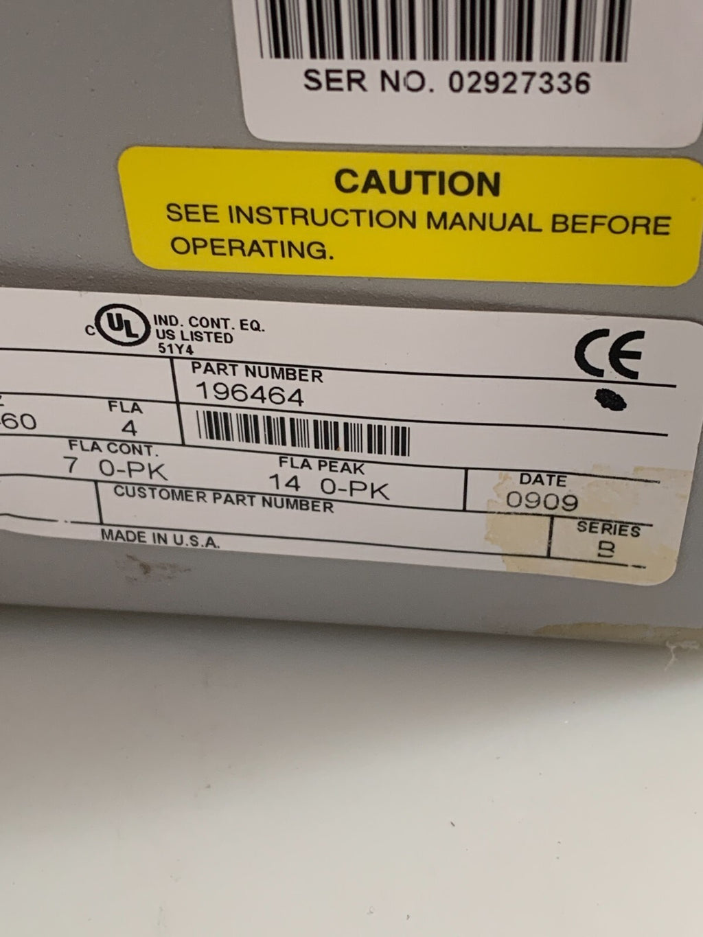 ALLEN BRADLEY ULTRA 3000I SERVO-DRIVE 2098-DSD-HV030X-DN