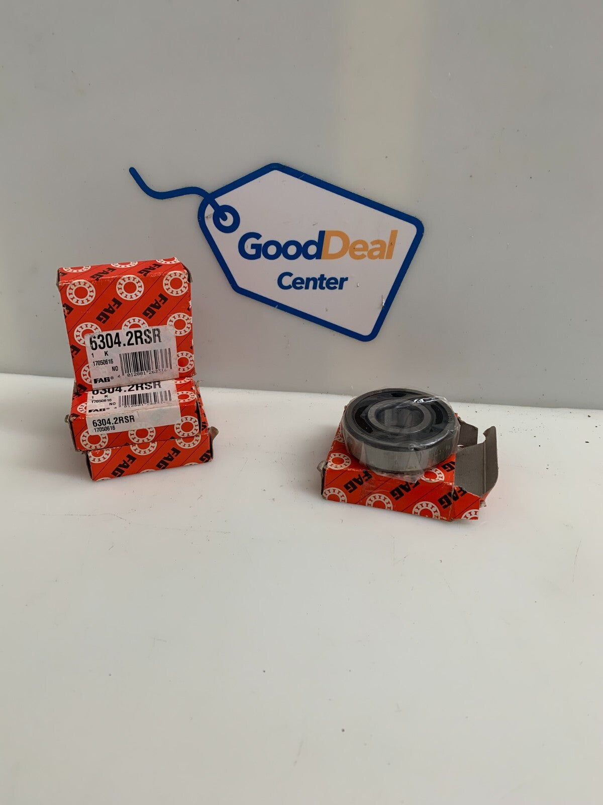 FAG   Bearing  6304.2RSR  (Lot of 4)0
