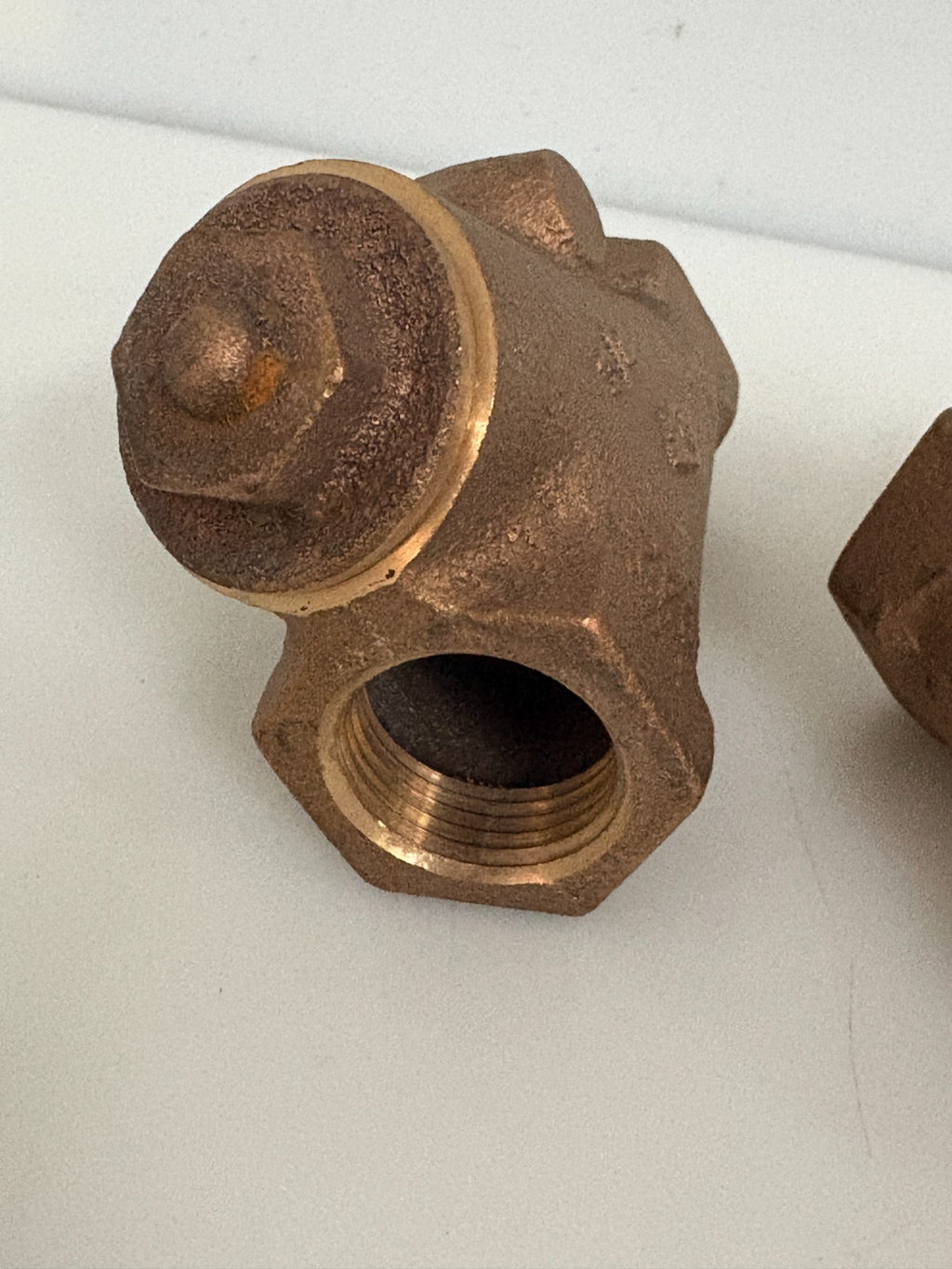 LOT OF 2 JENKINS 3/4 BRASS CHECK VALVE 150 WSP2