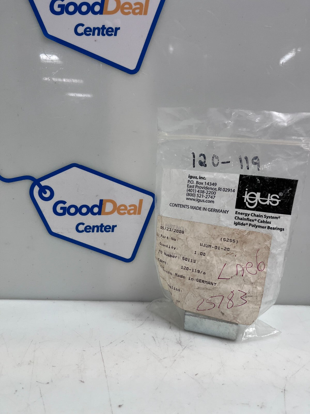IGUS WJUM-01-20 Drylin Pillow Block