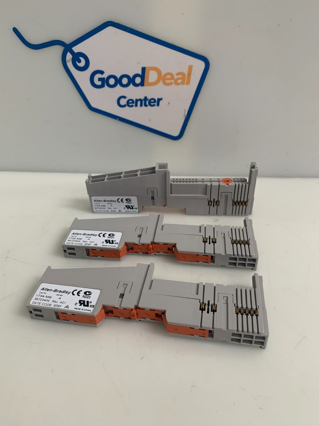 LOT OF 3 ALLEN-BRADLEY INPUT MODULE 1734-MB A
