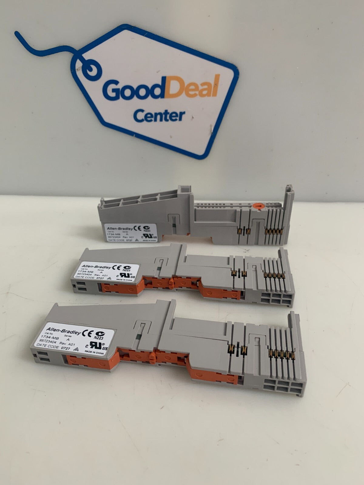 LOT OF 3 ALLEN-BRADLEY INPUT MODULE 1734-MB A