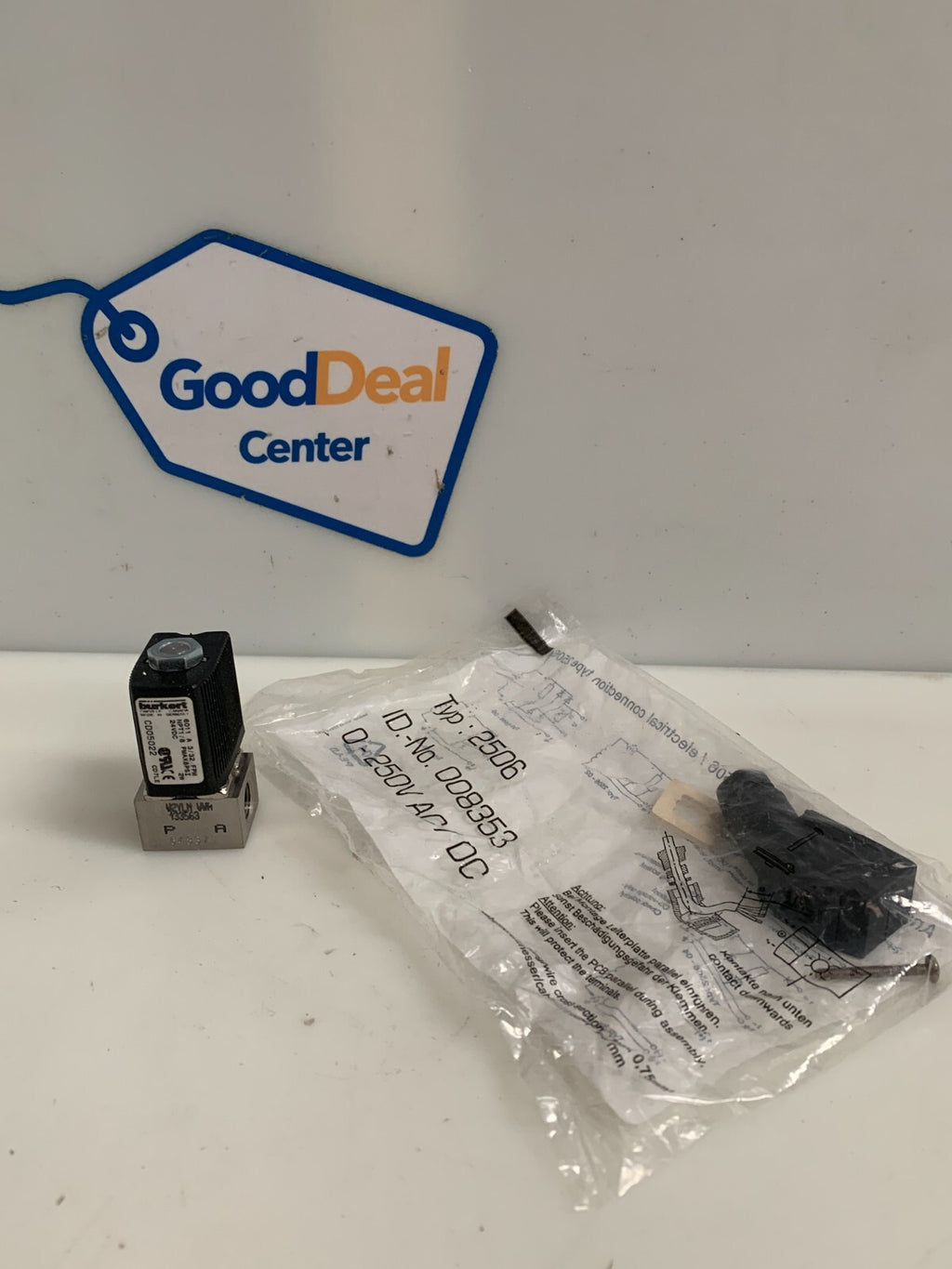 BURKERT ELECTRICAL CONNECTOR 6011 A 3/32 CD05022