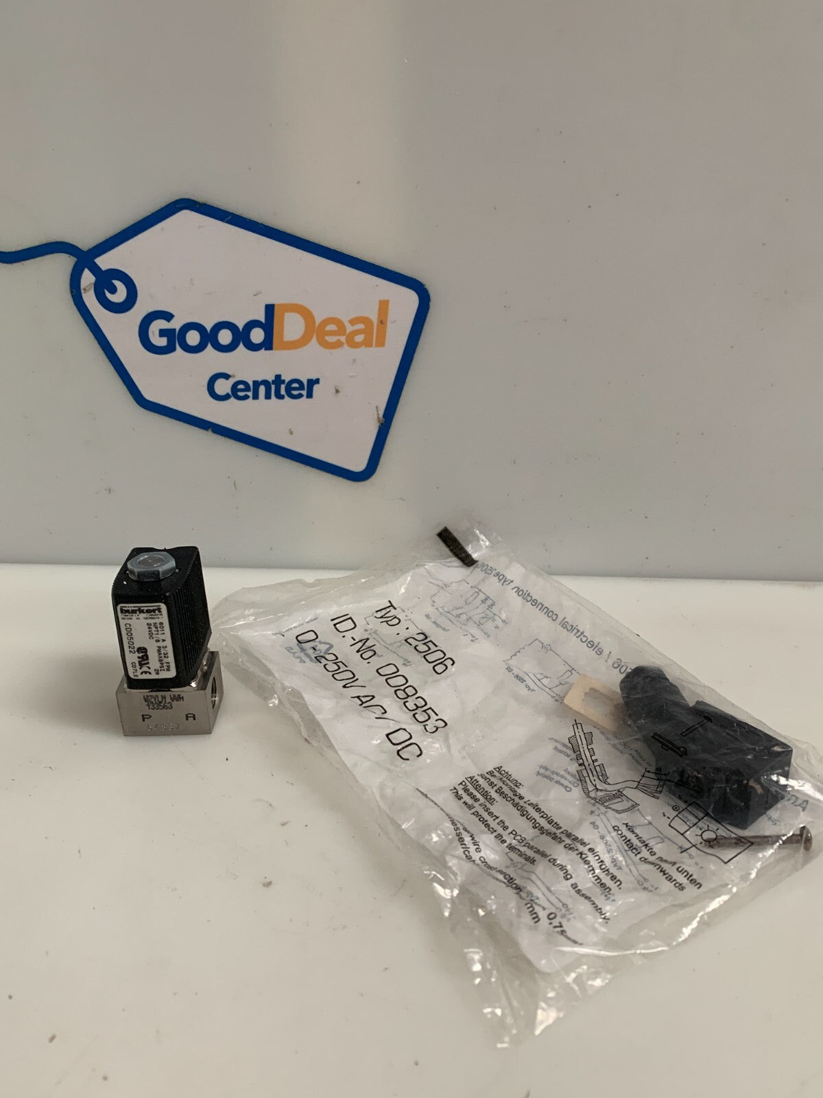 BURKERT ELECTRICAL CONNECTOR 6011 A 3/32 CD05022