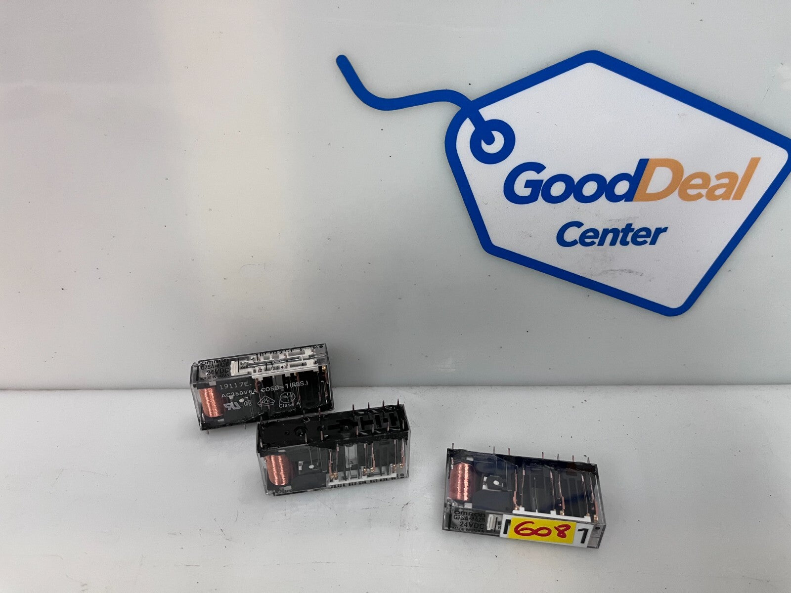 Lot of 3 Omron Relay G7SA-4A2B 24VDC AC250V6A Power Relay
