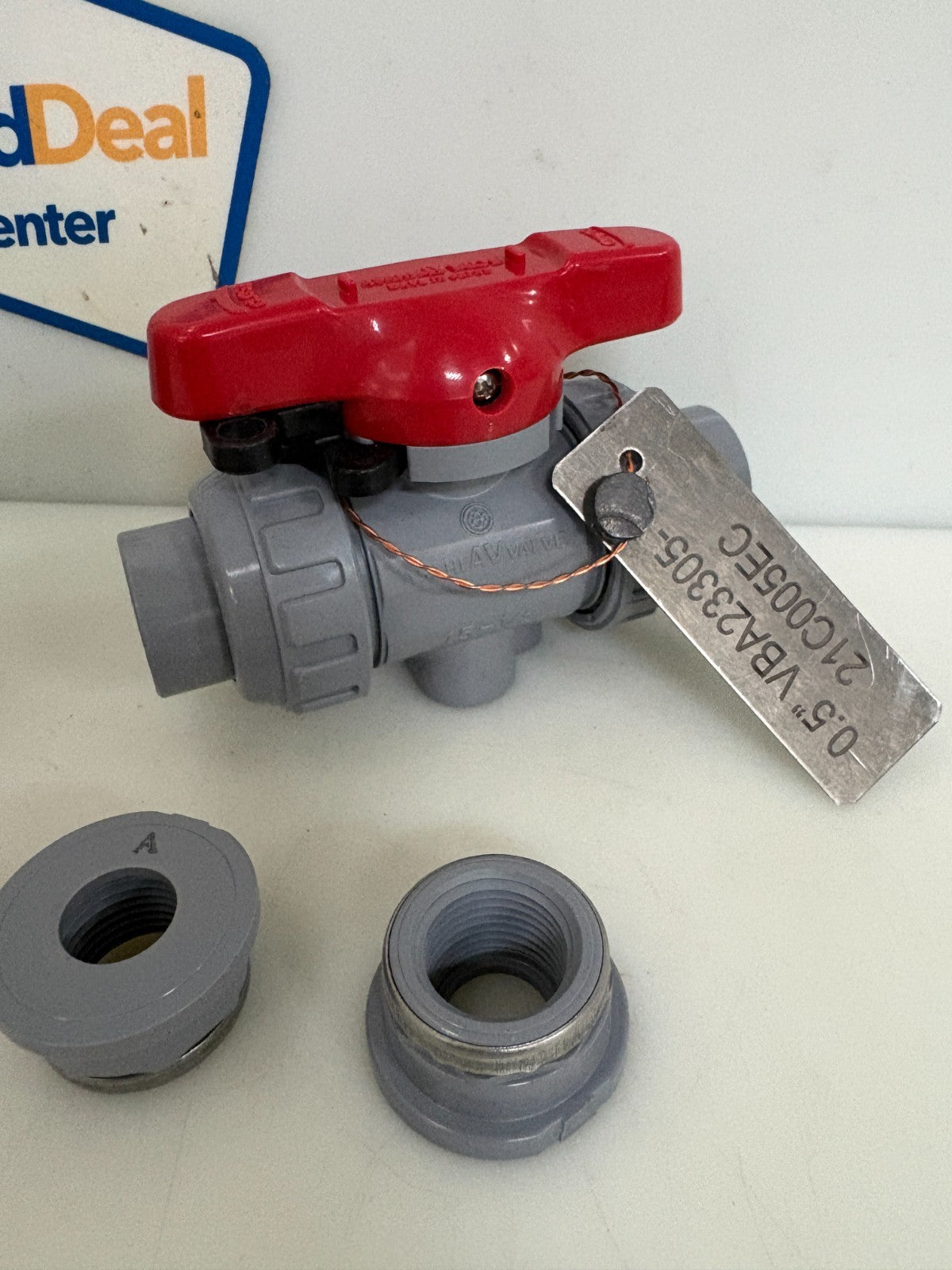 ASAHI AV 1/2" TRUE UNION PVC BALL VALVE 1