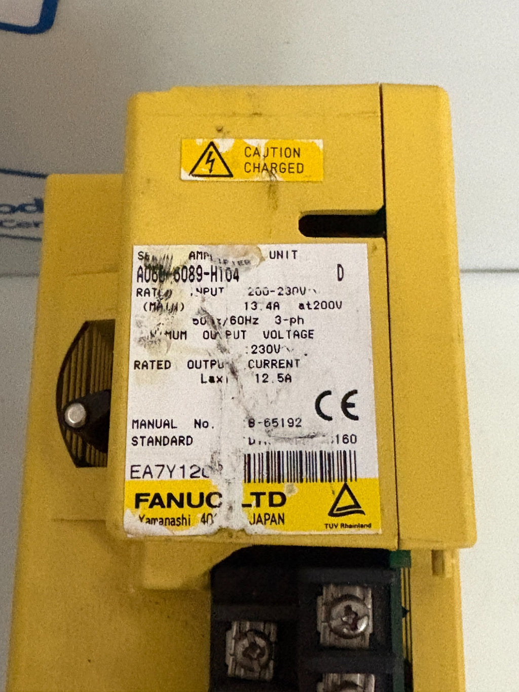 GE FANUC SERVO AMPLIFIER MODULE A06B-6089-H1041