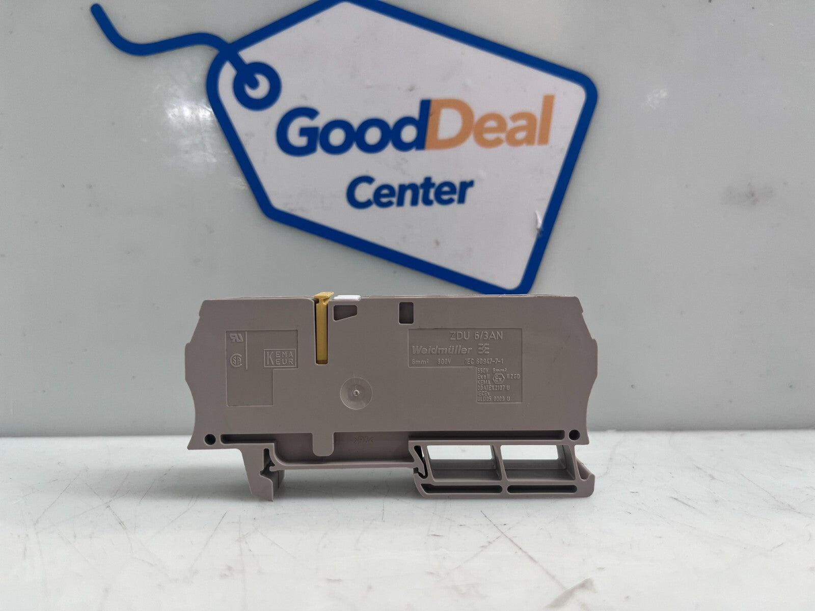 WEIDMÜLLER  ZDU 6/3AN  Connecting terminal 7907410000 (Lot of 24)