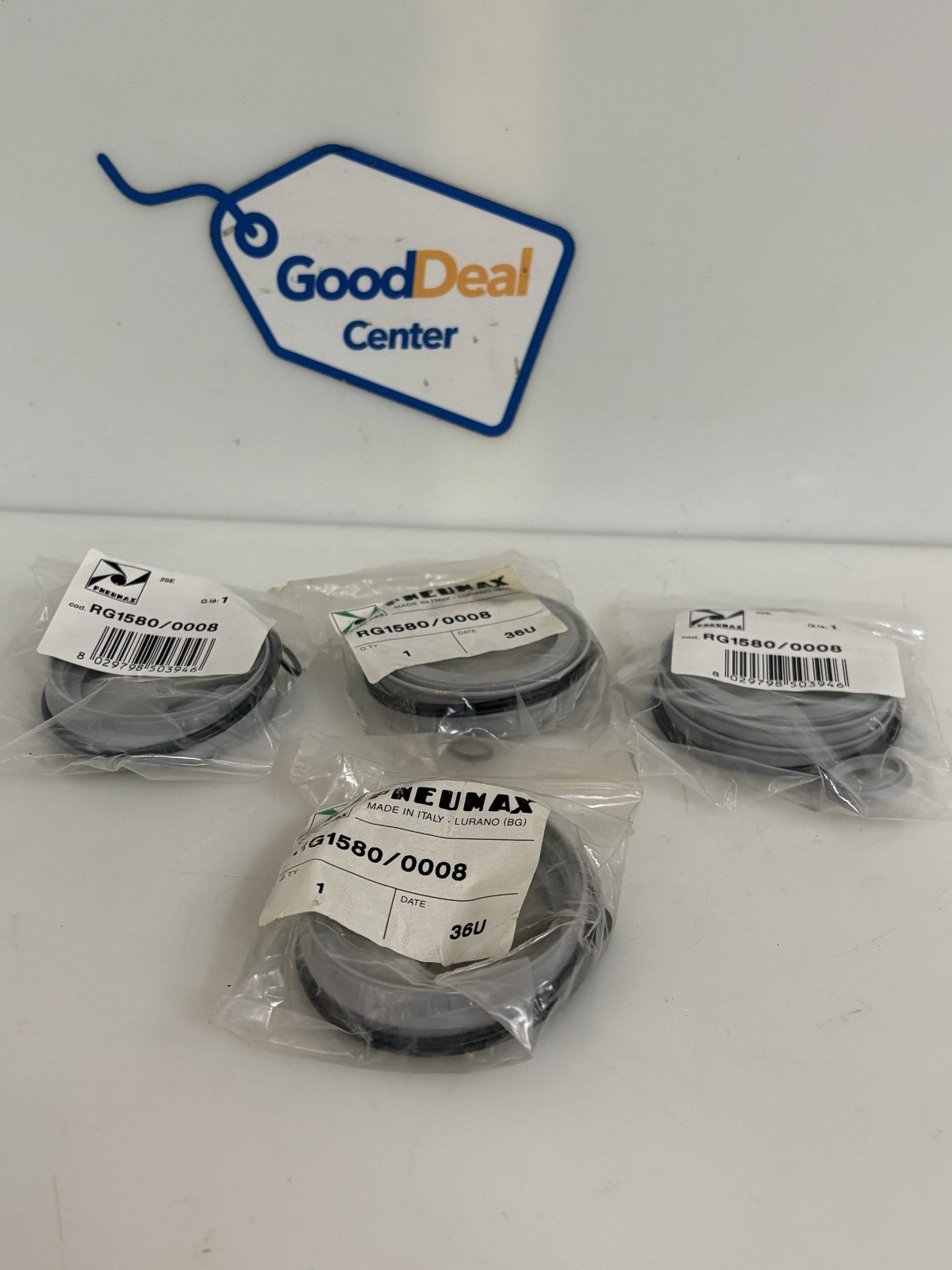 LOT OF 4 PNEUMAX SEAL KIT RG1580/00080