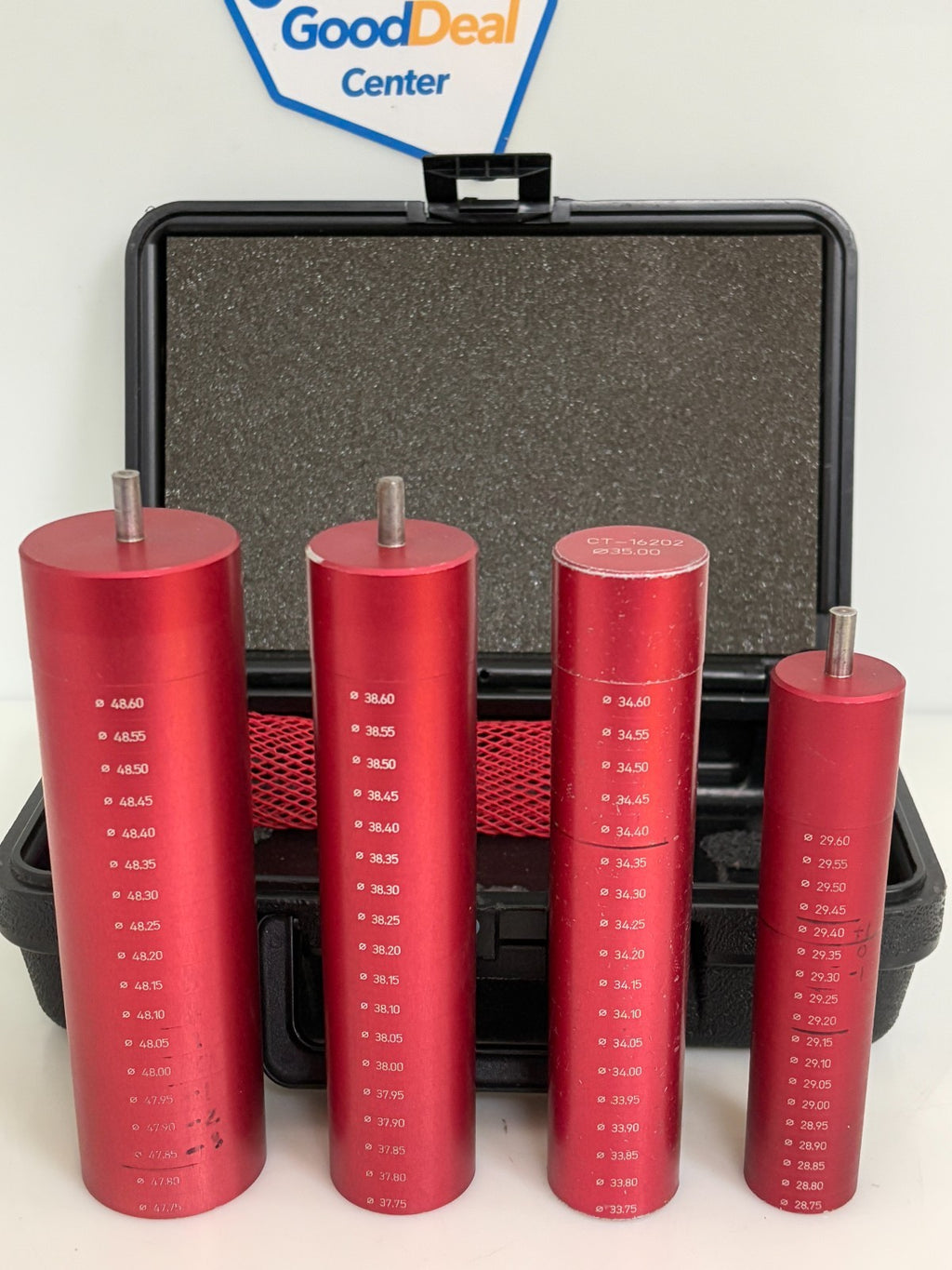 LOT OF 4 COMBITOOL MANDREL 1XCT-16201  1XCT-16202  1XCT-16314  1X CT-16208