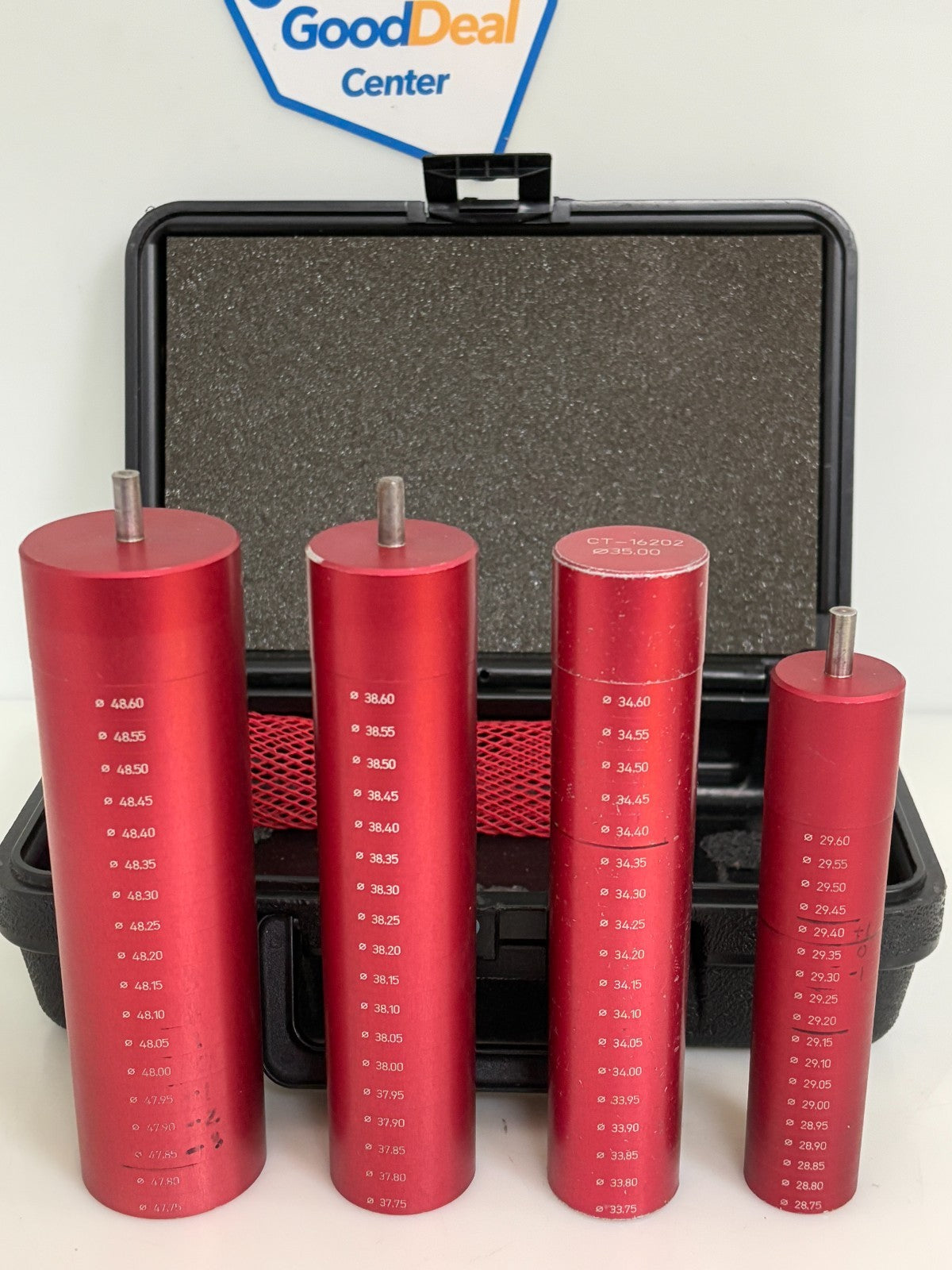 LOT OF 4 COMBITOOL MANDREL 1XCT-16201  1XCT-16202  1XCT-16314  1X CT-16208